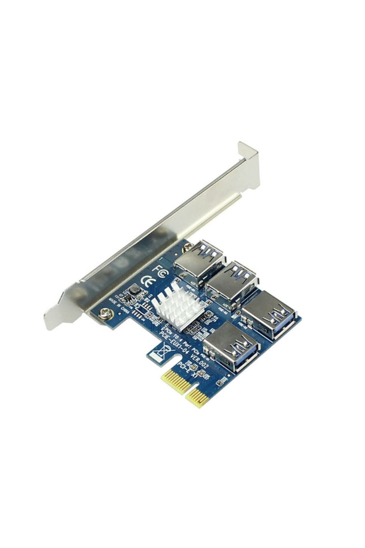 Usb Gpu Riser Unichrome Usb3.0 Gpu Riser Çoklayıcı 4usb X1 To X16 Pcı-e Çoklayıcı ...