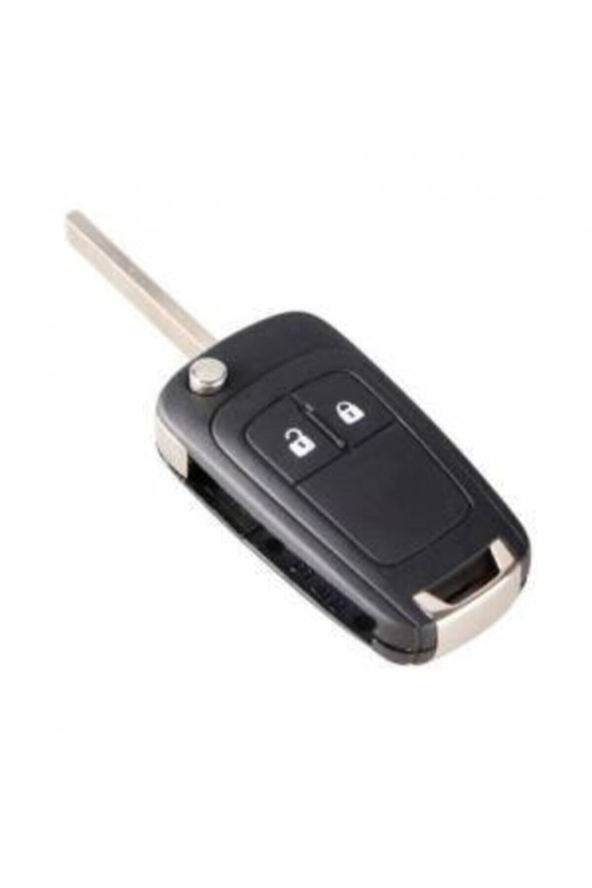Opel-2-Key Switch Controller Container for Astra J and Corsa Vectra Insignia - Switchblade Keychain 4