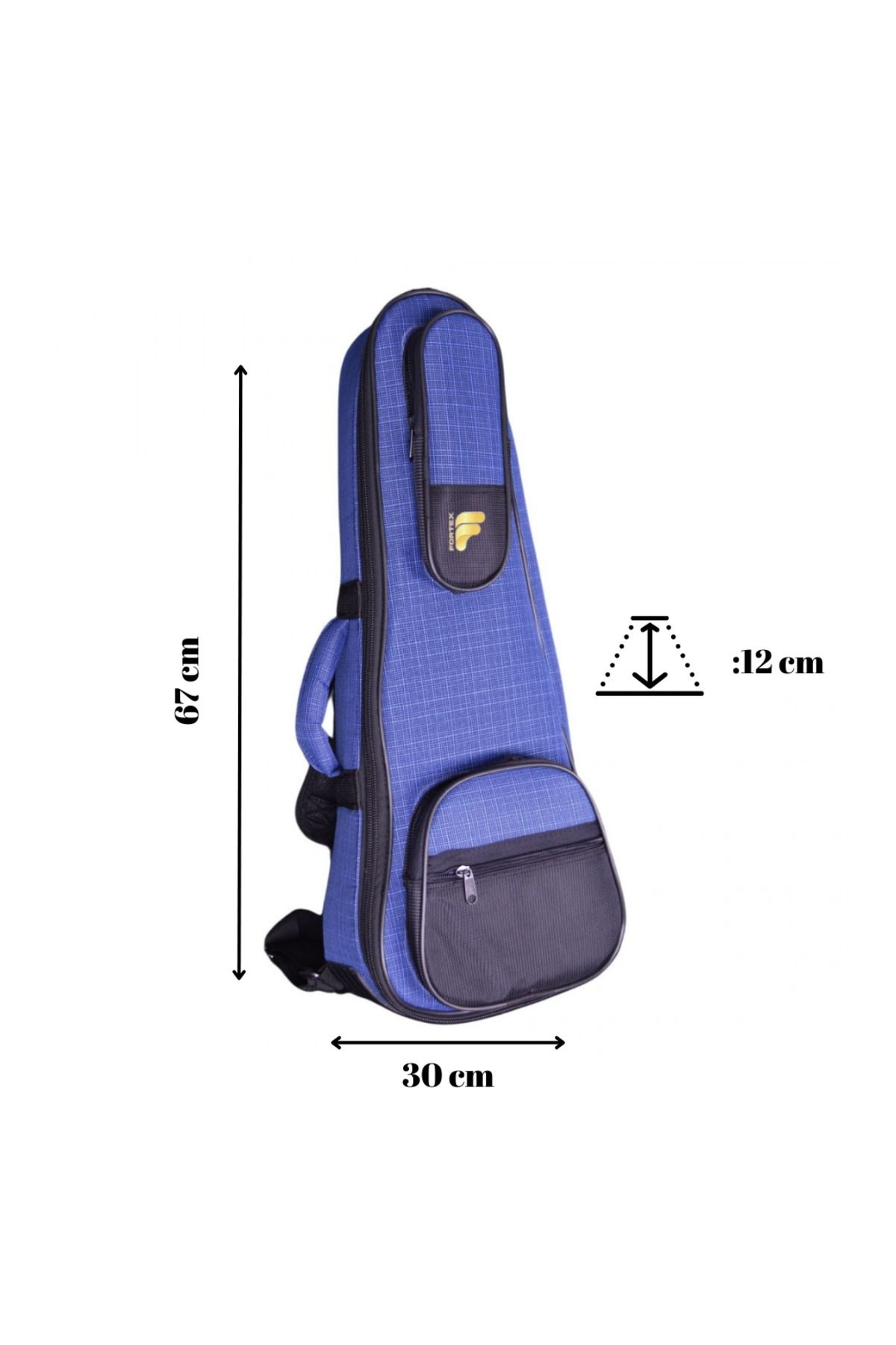 Fortex-450 Series - Concert Gray Ukulele Case 7