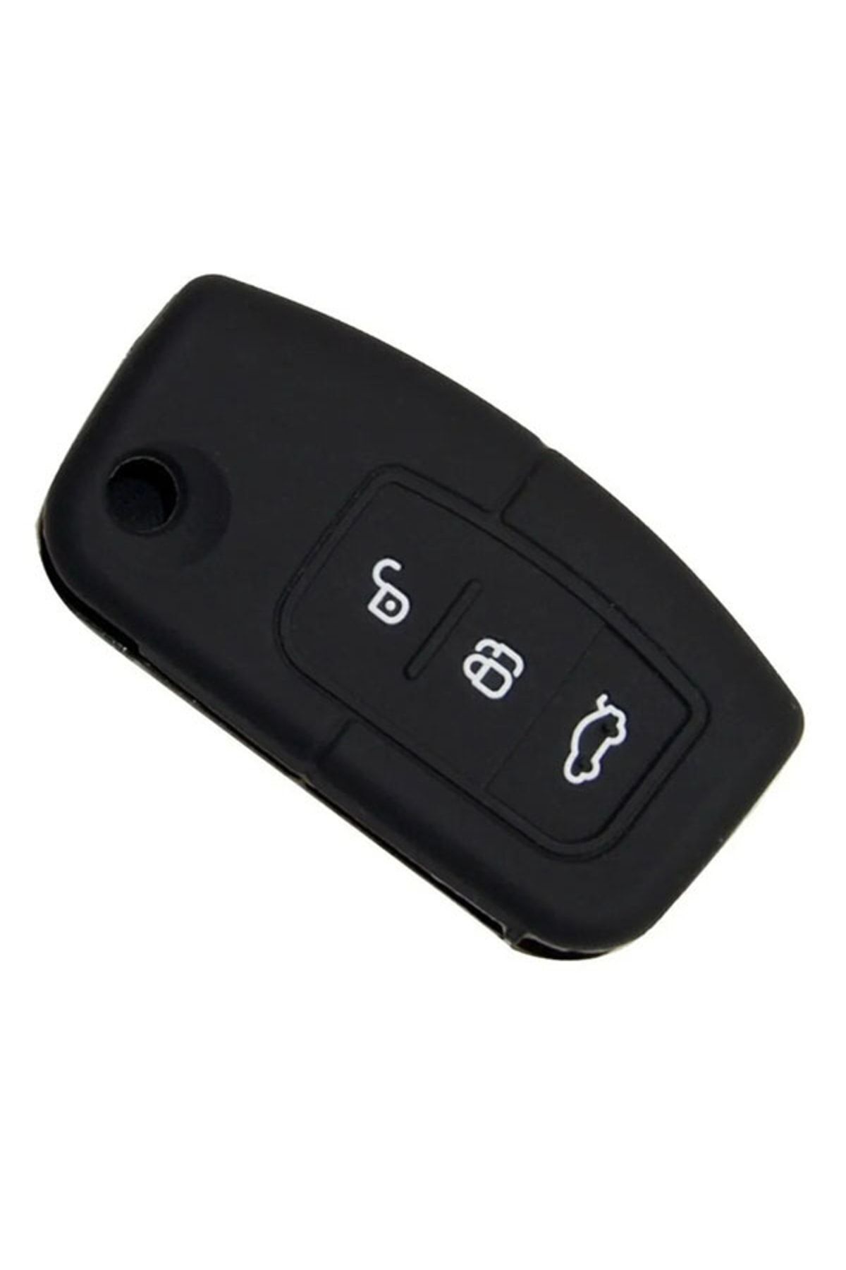 MeyZone Ford Fiesta Focus Courier B-c Max Kuga Silikon Anahtar Kılıfı