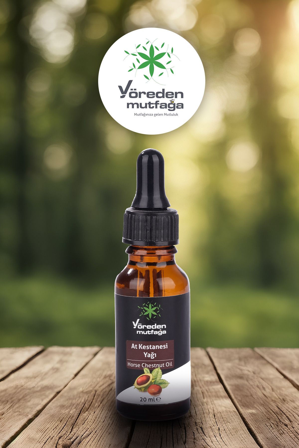 روغن شاه بلوط اسب 20 میلی لیتر Yöreden Mutfağa