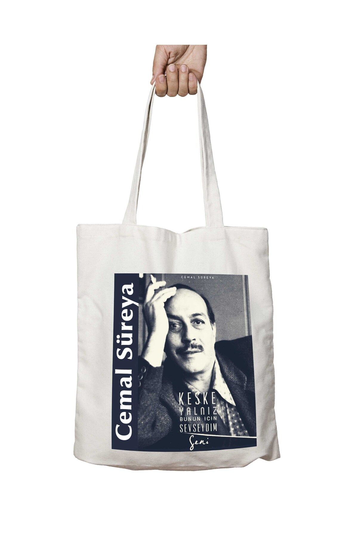 ART HEDİYE-Cemal I WiSh to the Time - if I Loved You for ItS Alone, Printed WaShable Bag 1