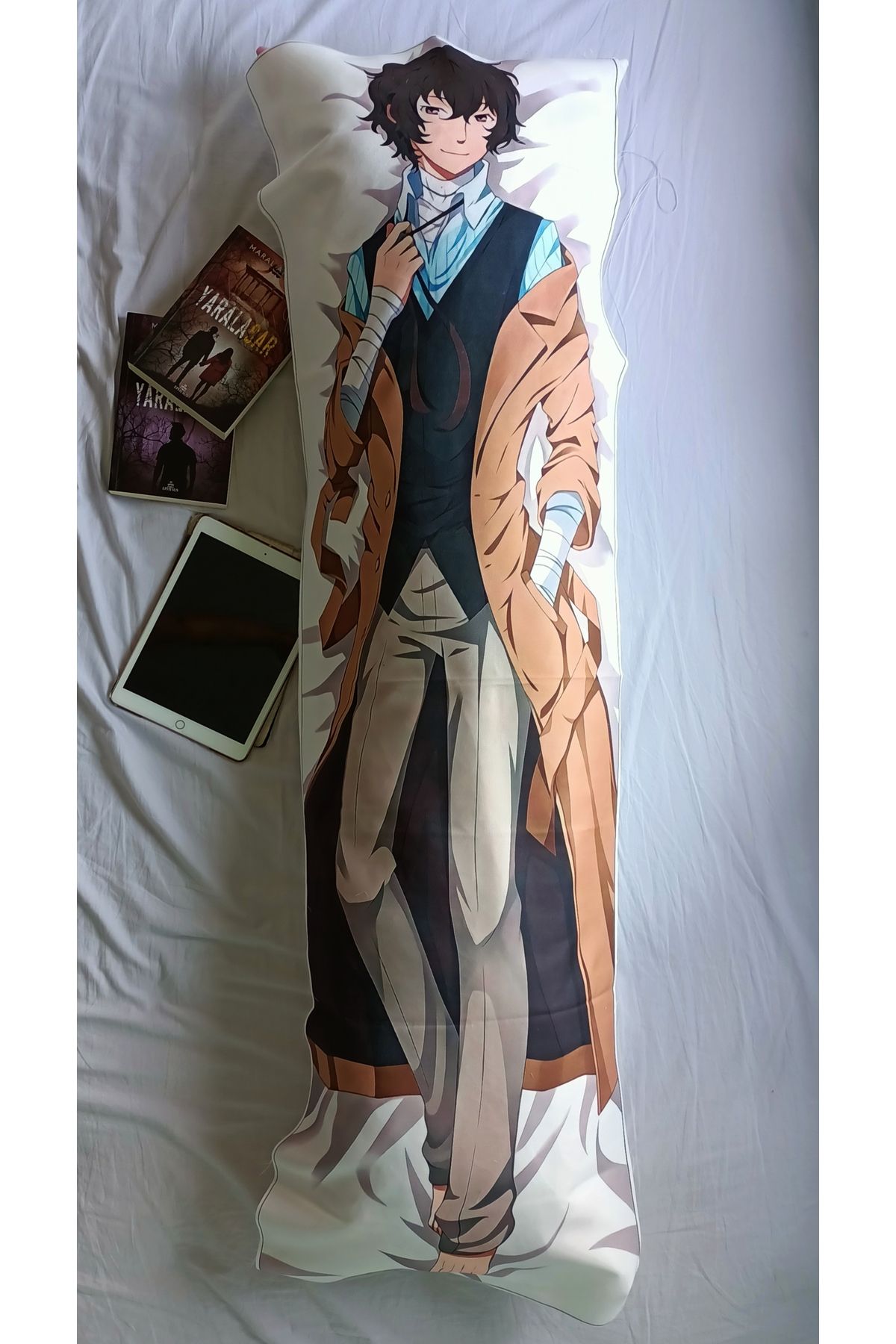 galaxyboutique Bungou Stray Dogs Dazai Osamu Anime Hugging Pillow Trendyol