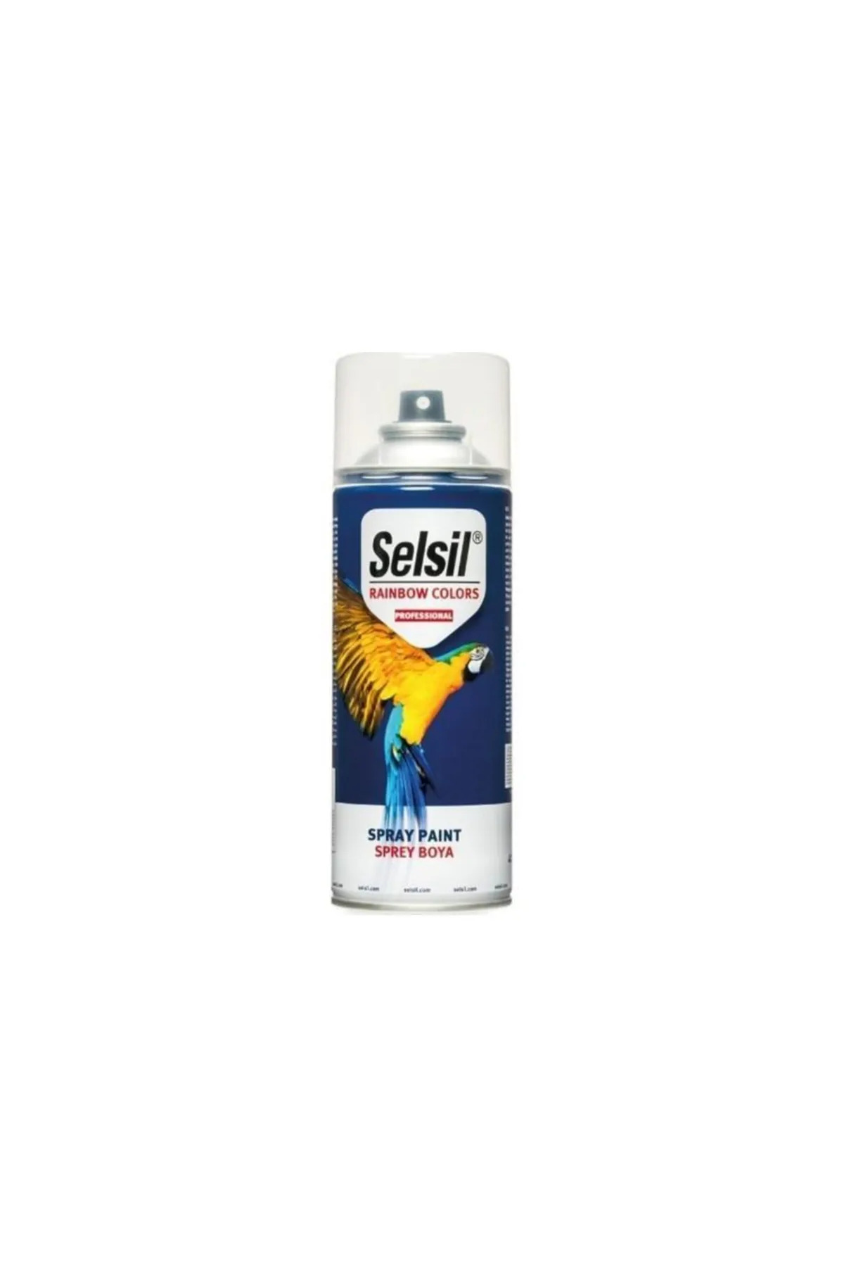 Selsil 2 Adet Selsil Isıya Dayanaklı Siyah Sprey Boya RAL9005 400 ML