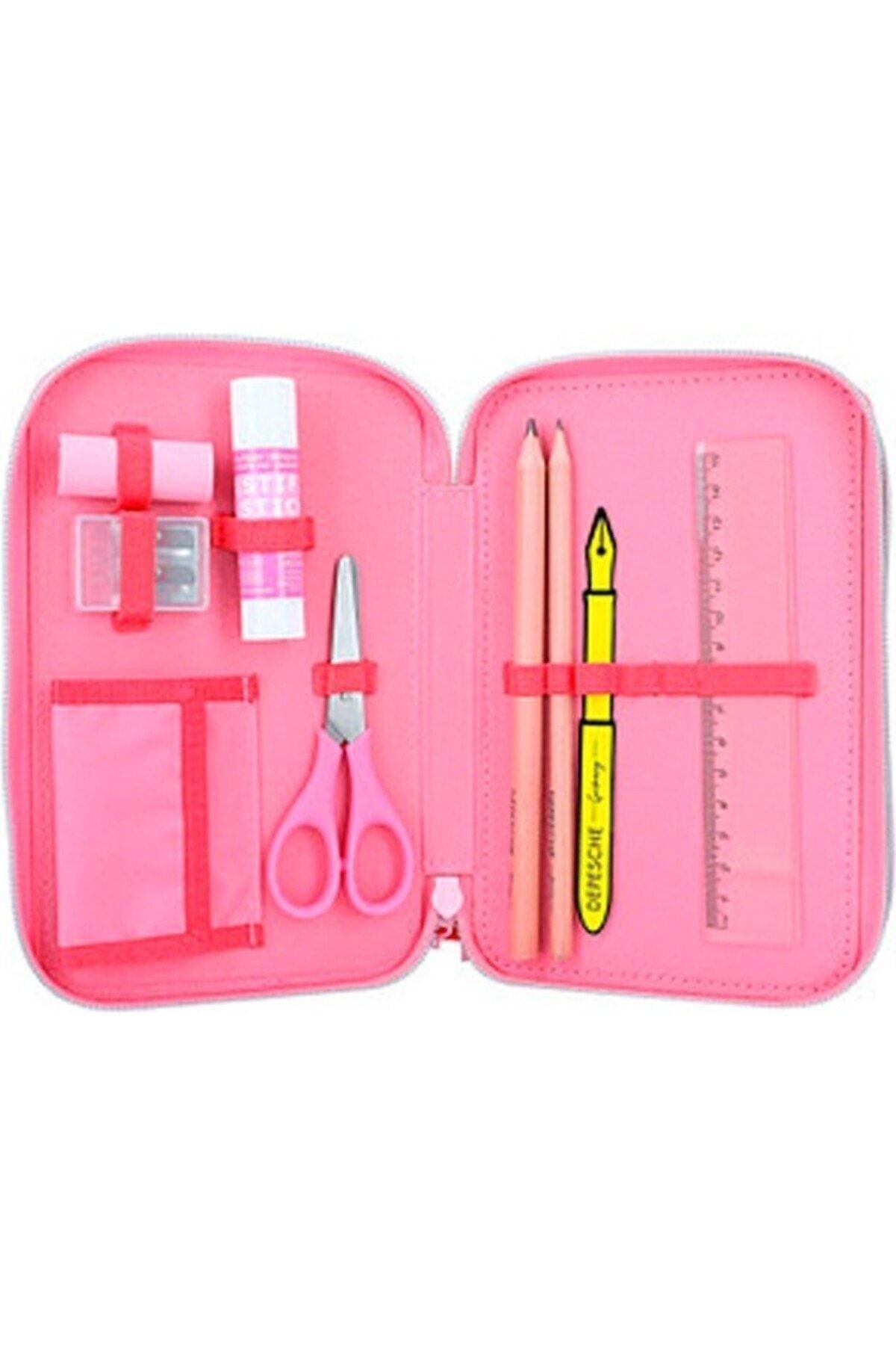 Top Model-Tek Aşk Three Compartment Pencil Case 412230 3