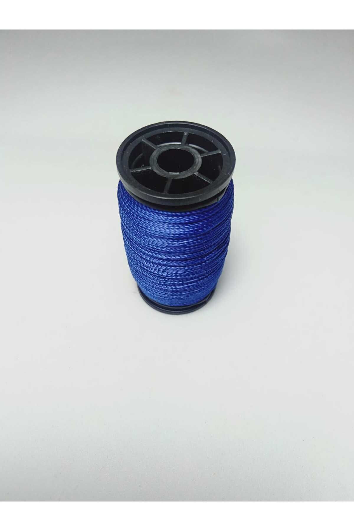 0.2 Mm 60 Metre Tesbih Ipi Saks Mavi Renk ( En Ince Tesbih Ipi )
