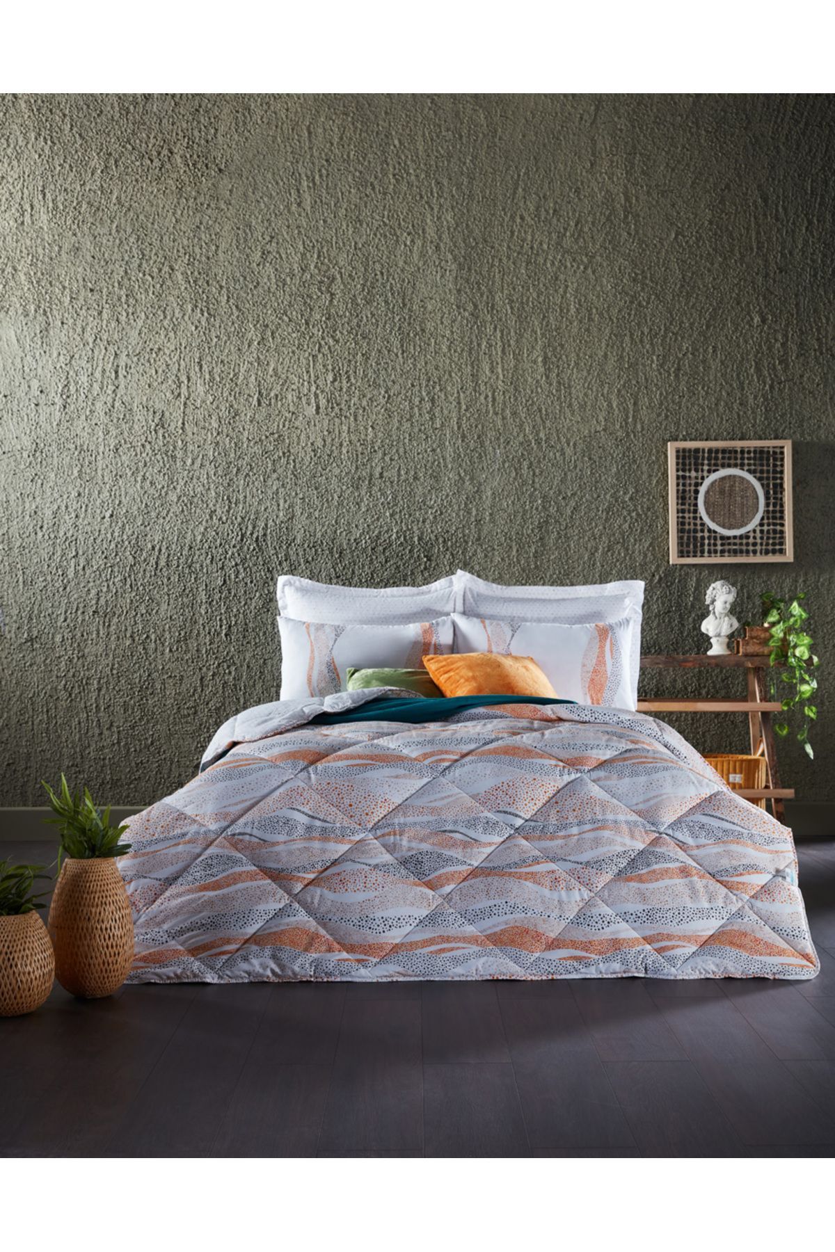 ست خواب دو نفره  نارنجی Doqu Home | 2Q9CMFPLCT0020099 اورجینال - تصویر 2