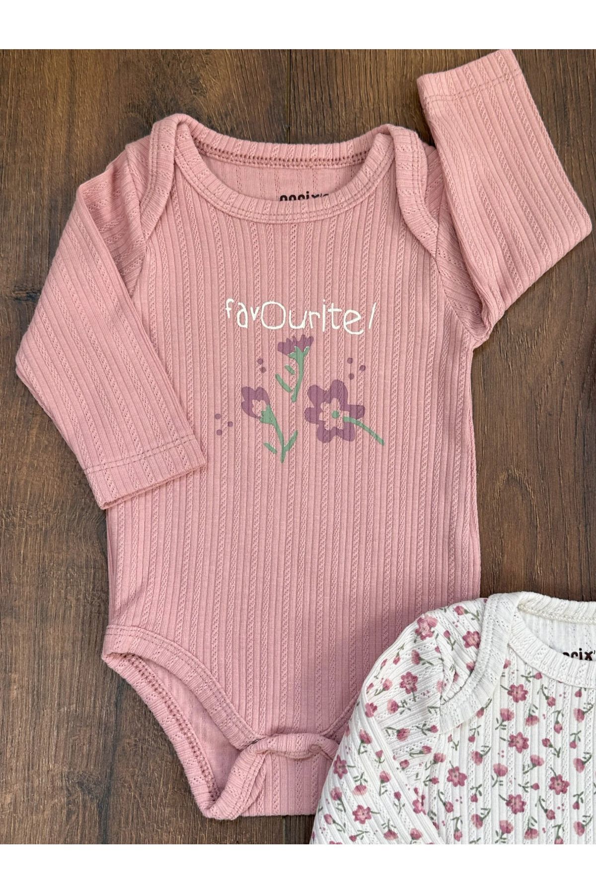 ست نوزادی دخترانه رنگارنگ Bolly Baby | 4063 اورجینال - تصویر 3