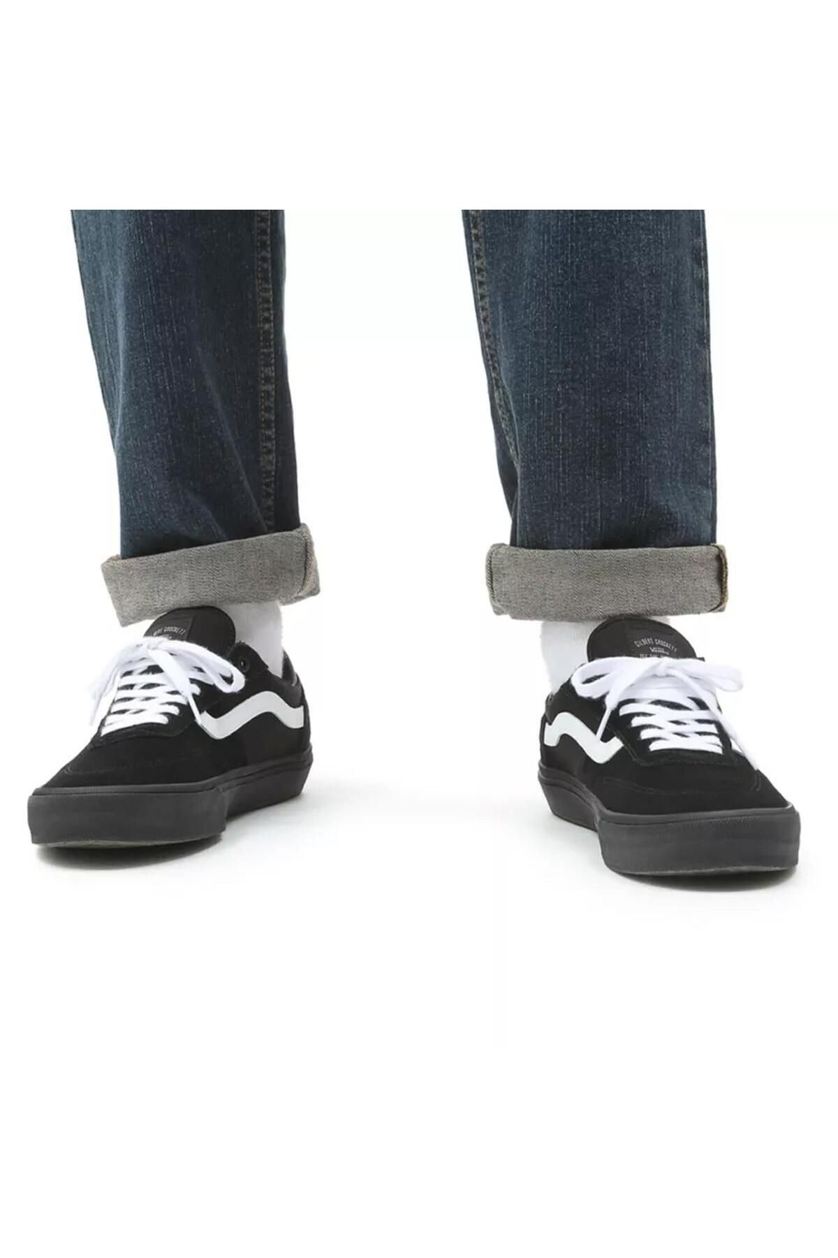اسنیکر مشکی مردانه MN Gilbert Crochett و اورجینال Vans