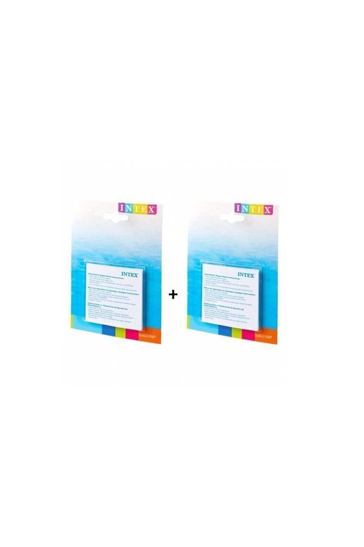 Genel Markalar Altın 2 Adet Intex Onarım Yaması Tamir Kiti Şişme Yatak Havuz Şişme Bot Tamir Kiti Pompaya ihtiyaç