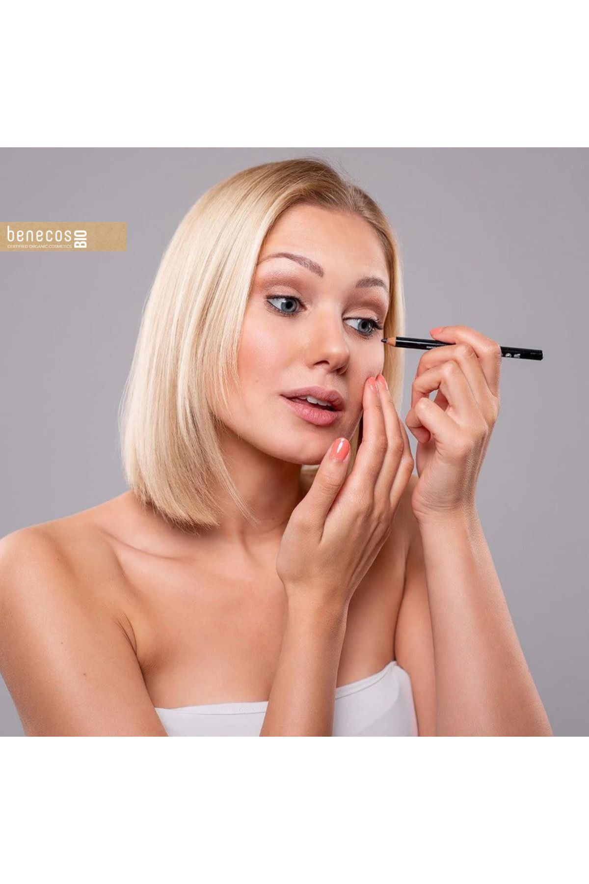 خط چشم  مشکی benecos | black اورجینال - تصویر 2