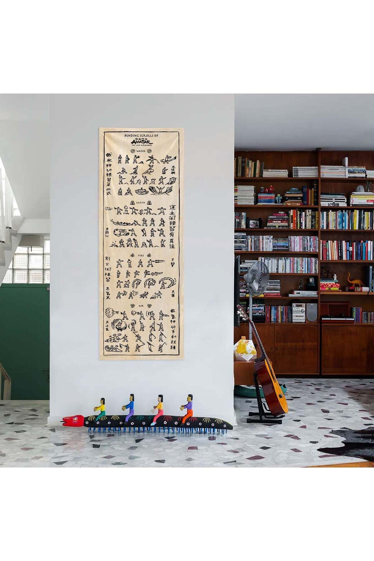 The Lucid Lab-الصورة الرمزية The Last Airbender Bending Scrolls Wallcloth 4