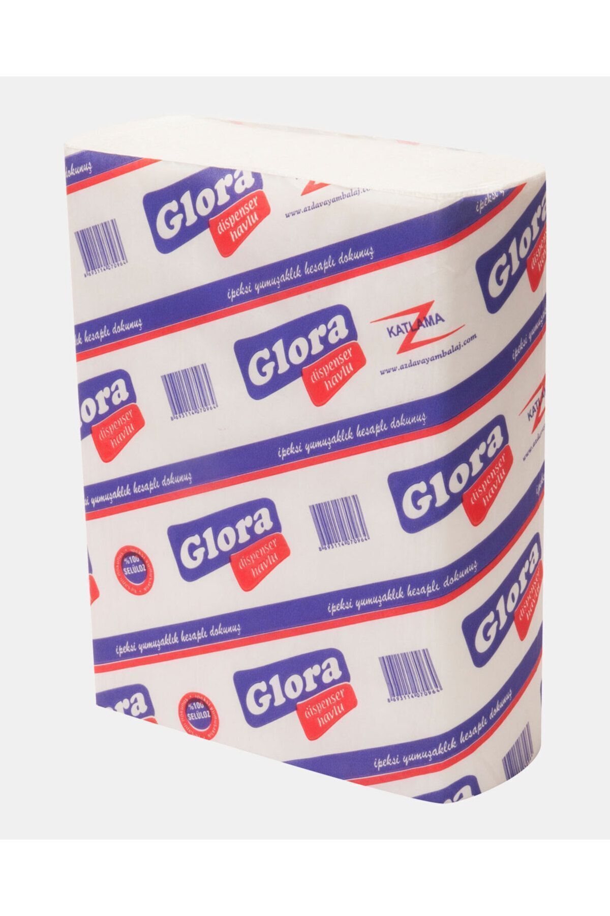 Glora-موزع Z منشفة قابلة للطي 150 قطعة × 6 عبوات 1