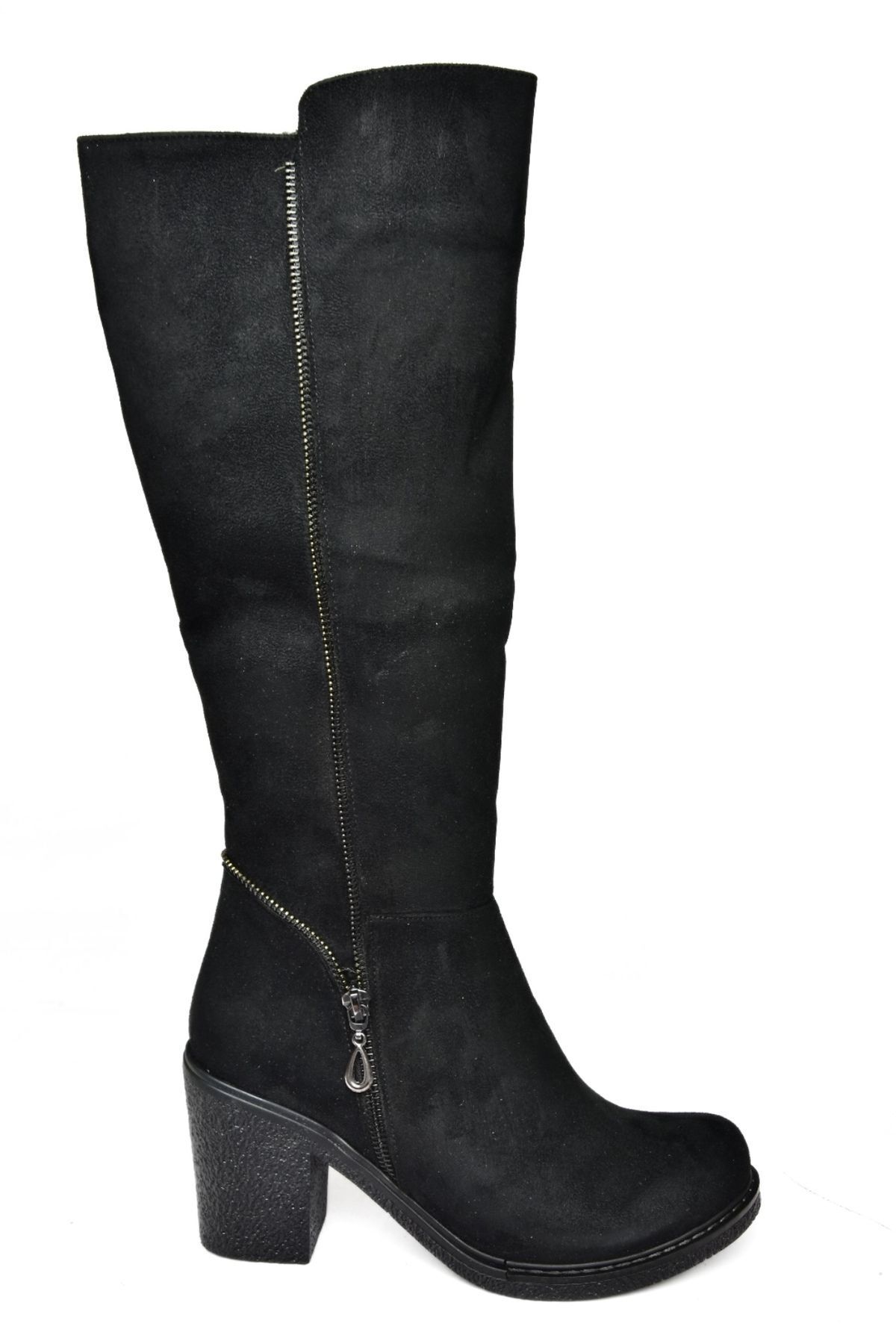 چکمه مشکی زنانه G674252002 اورجینال Fox Shoes