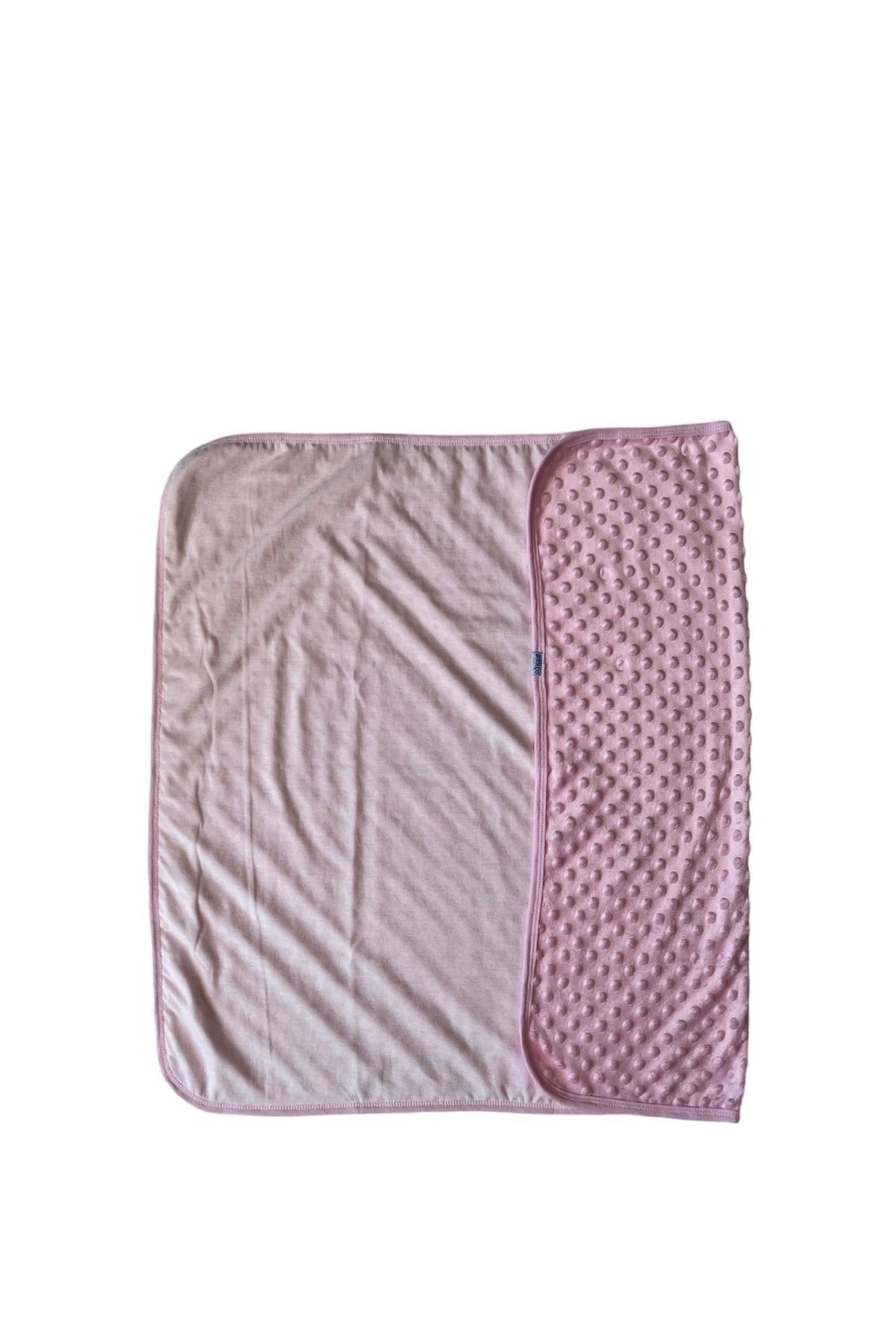 Bebe Nohut Battaniye Bebek Battaniyesi Cift Katlı Pembe