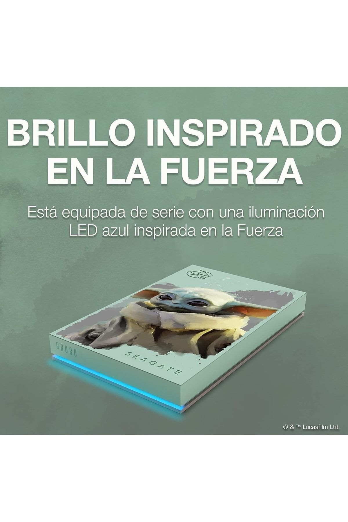 Seagate Firecuda Grogu Drive Special Edition 2 Tb, Harici Sabit Disk - 2,5" Usb 3.2 Gen 1 3