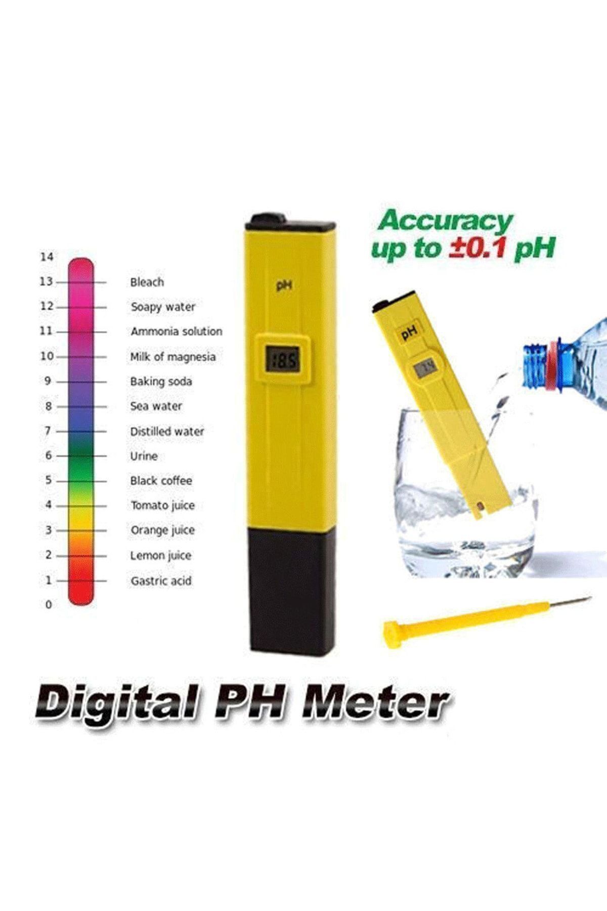 WOZLO Ph Metre Su Sıvı Akvaryum Ph Ölçer