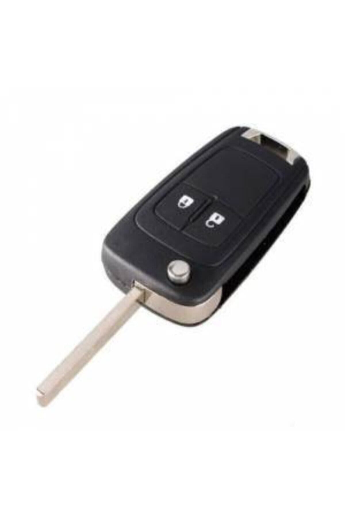 Opel-2-Key Switch Controller Container for Astra J and Corsa Vectra Insignia - Switchblade Keychain 3