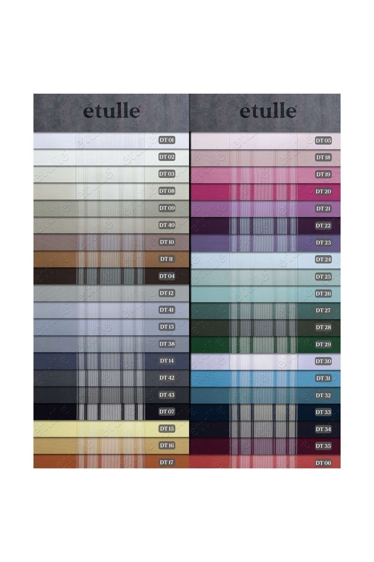Etulle-Cosmos - New Generation Smart Vertical Tulle Zebra Curtain 6