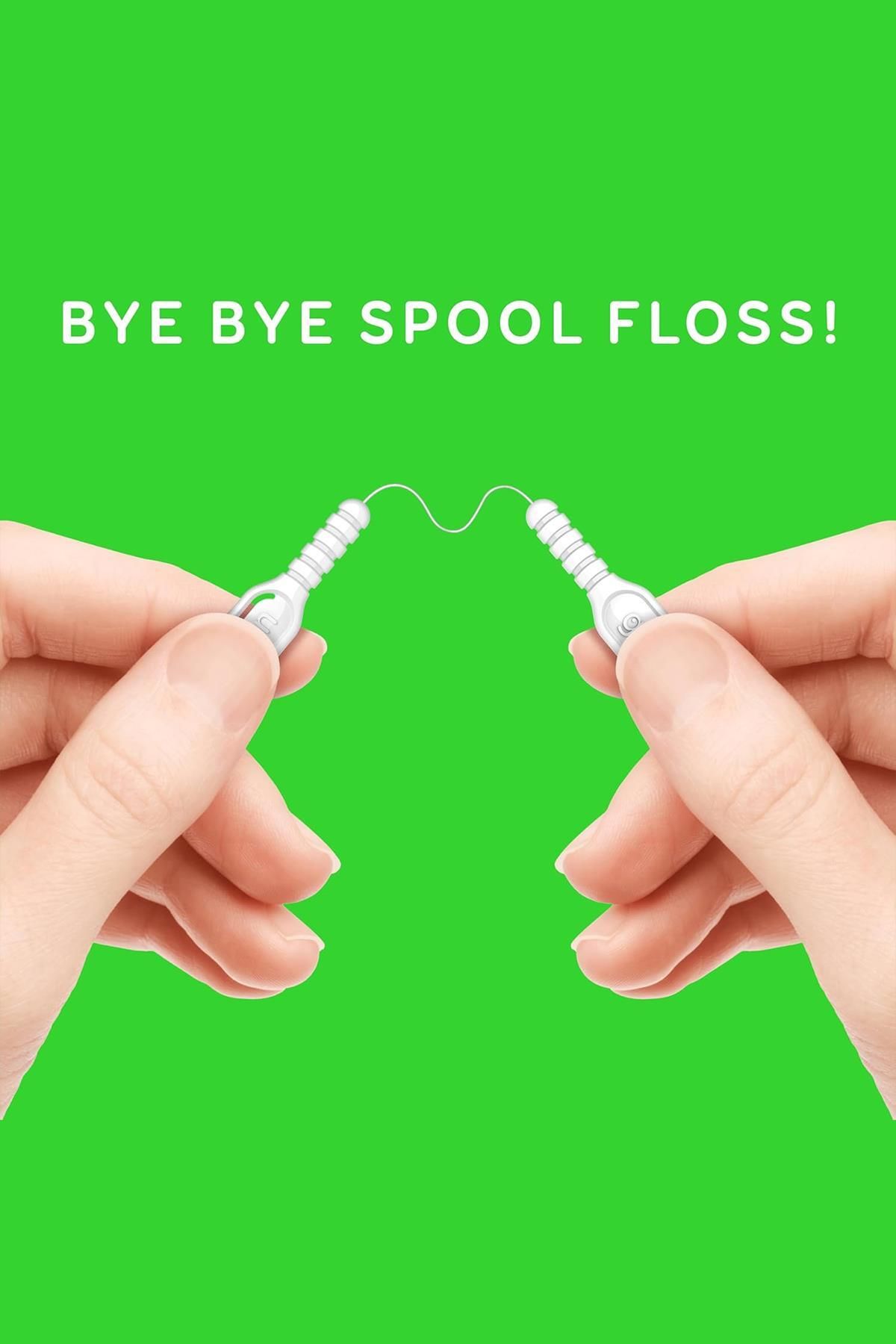 Grin-Fine Tuned Gripper Floss - 60 Pieces with Floss Grips 4