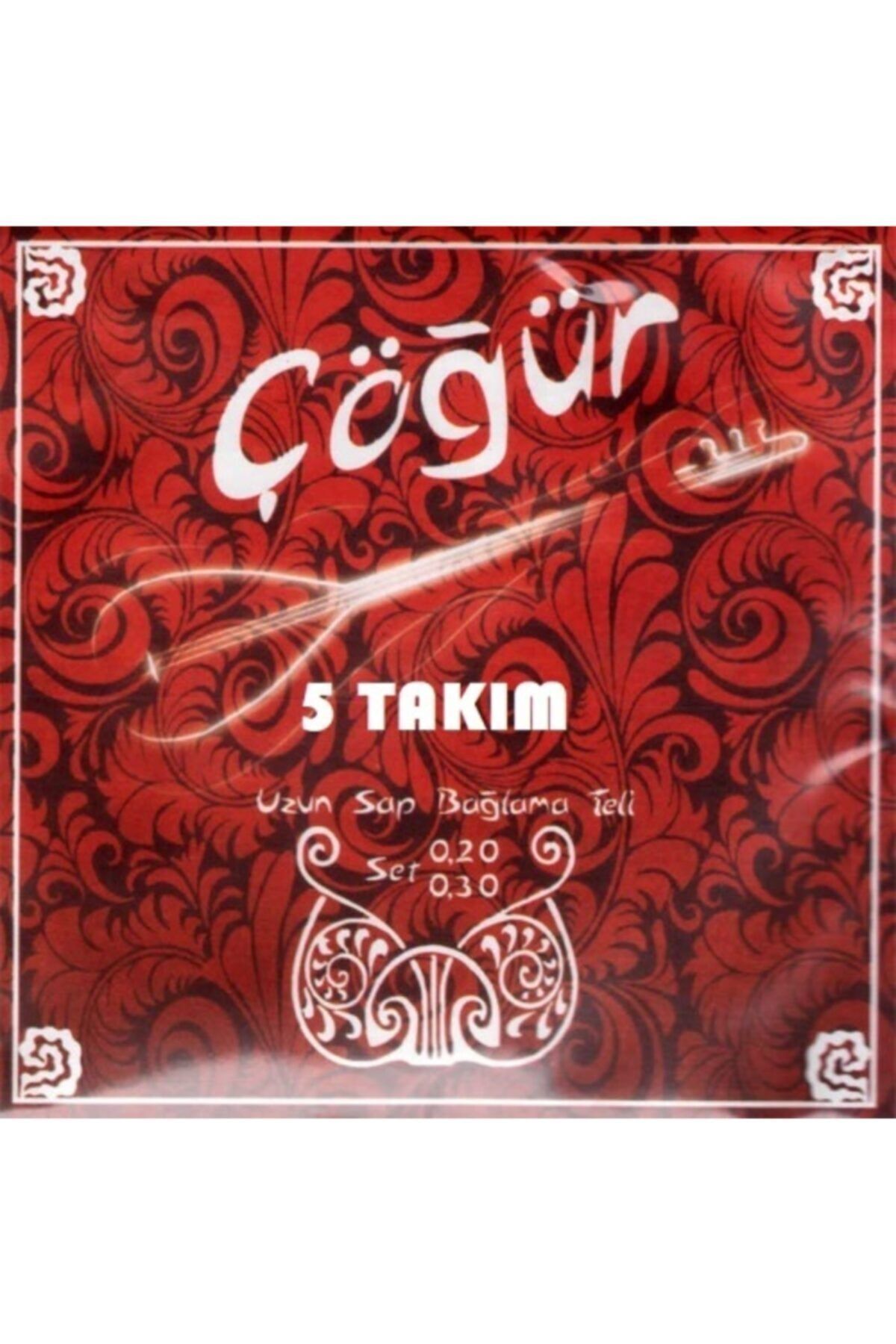 COGUR-5 Sets of Donut Long Handle Thread Binding Wire 5 Plectrum Gift 1