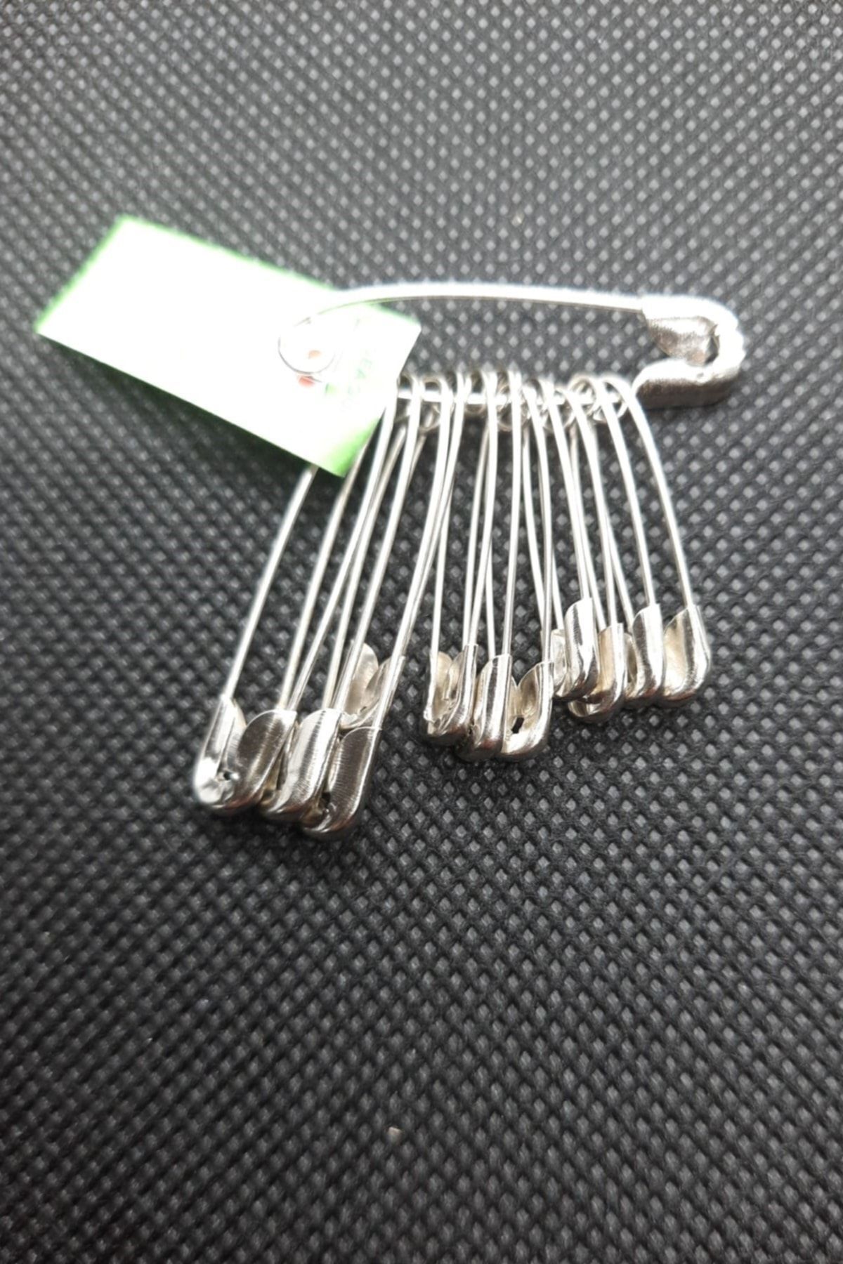 Hooked Needle 2.5-3-3.5 Cm 12 Pieces Steel Fork Needle (1 SET)