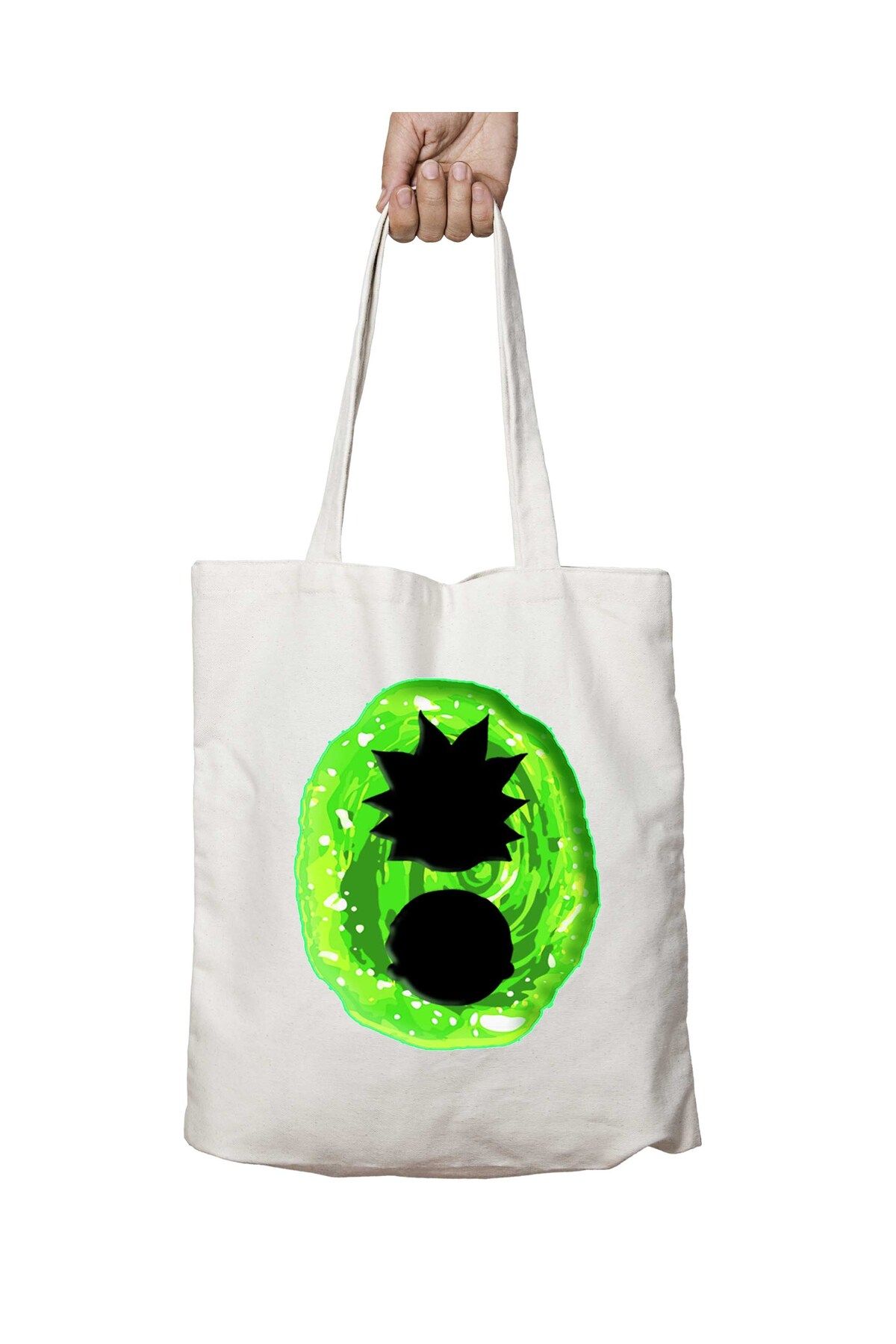 ART HEDİYE Tricou Rick And Mort Sezonul 3 - Imprimare Permanentă Pe Două Fețe, Geantă De Umăr Lavabilă Unisex - One Size