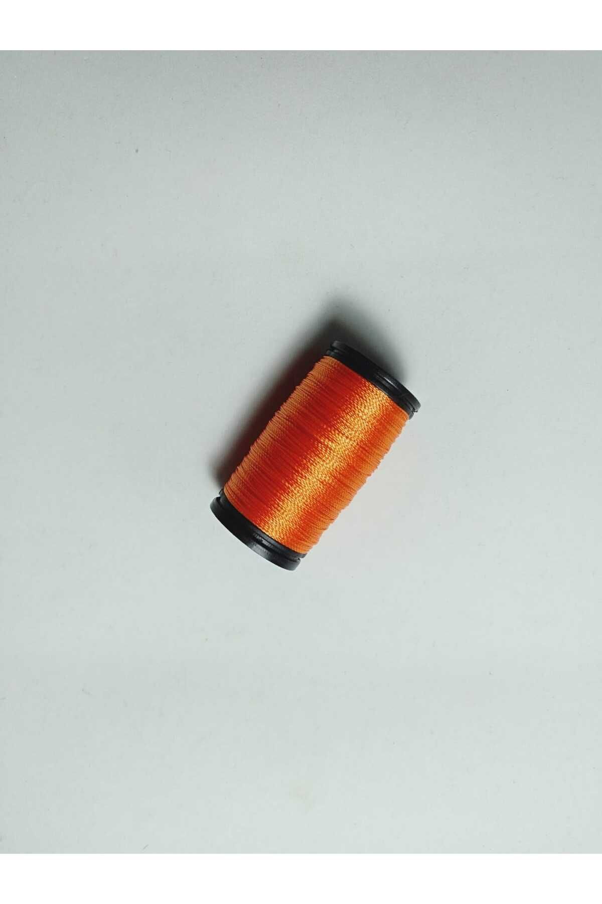 0.2 Mm 60 Metre Tesbih Ipi Turuncu Renk ( En Ince Tesbih Ipi ) ( Kolye Ipi Kolye Için Uygundur )