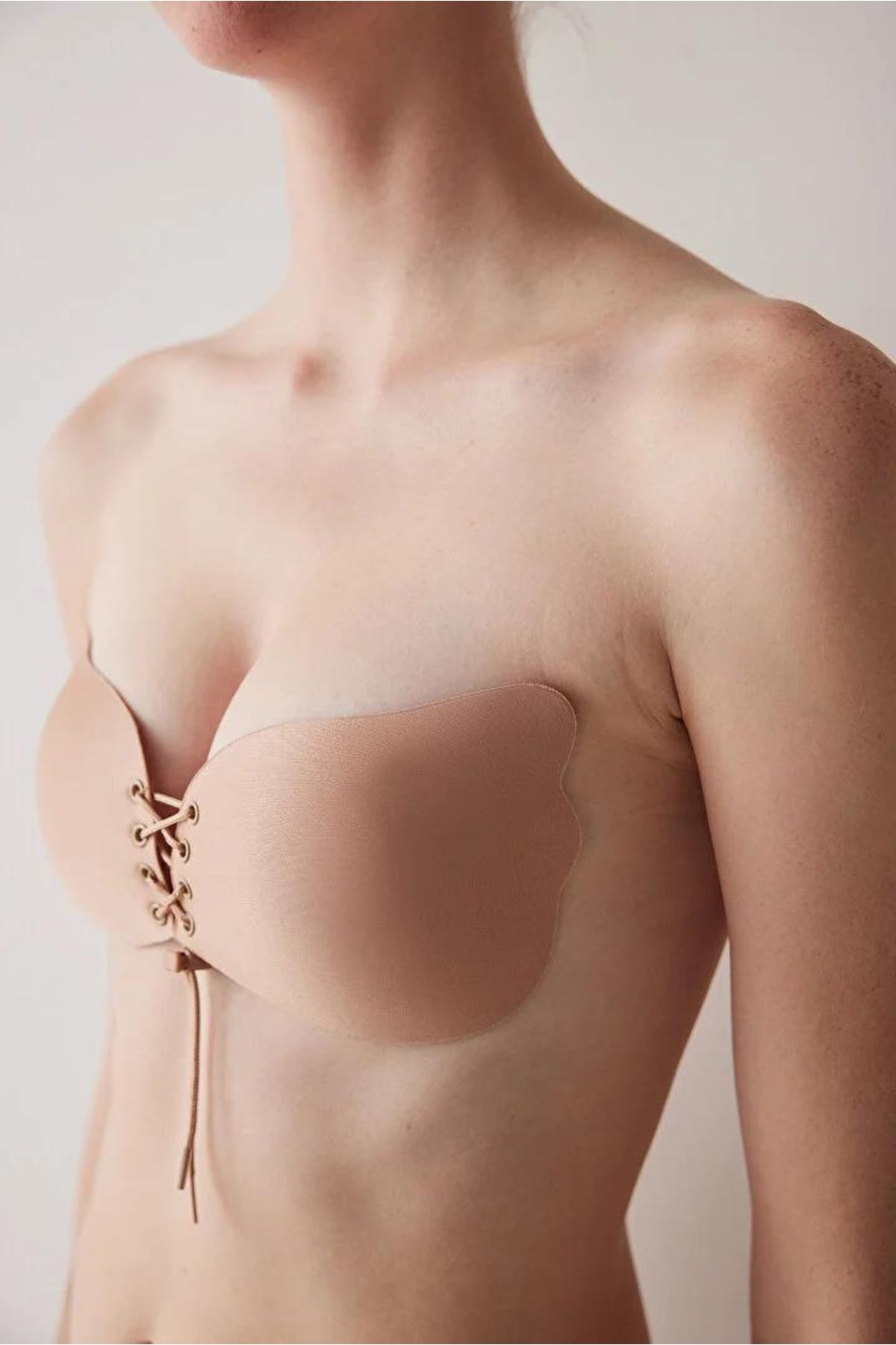 MEBA-Nude Strapless Strapless Breast Lift Evening Dress Wedding Dress Dress Invisible String Adhesive Bra 3