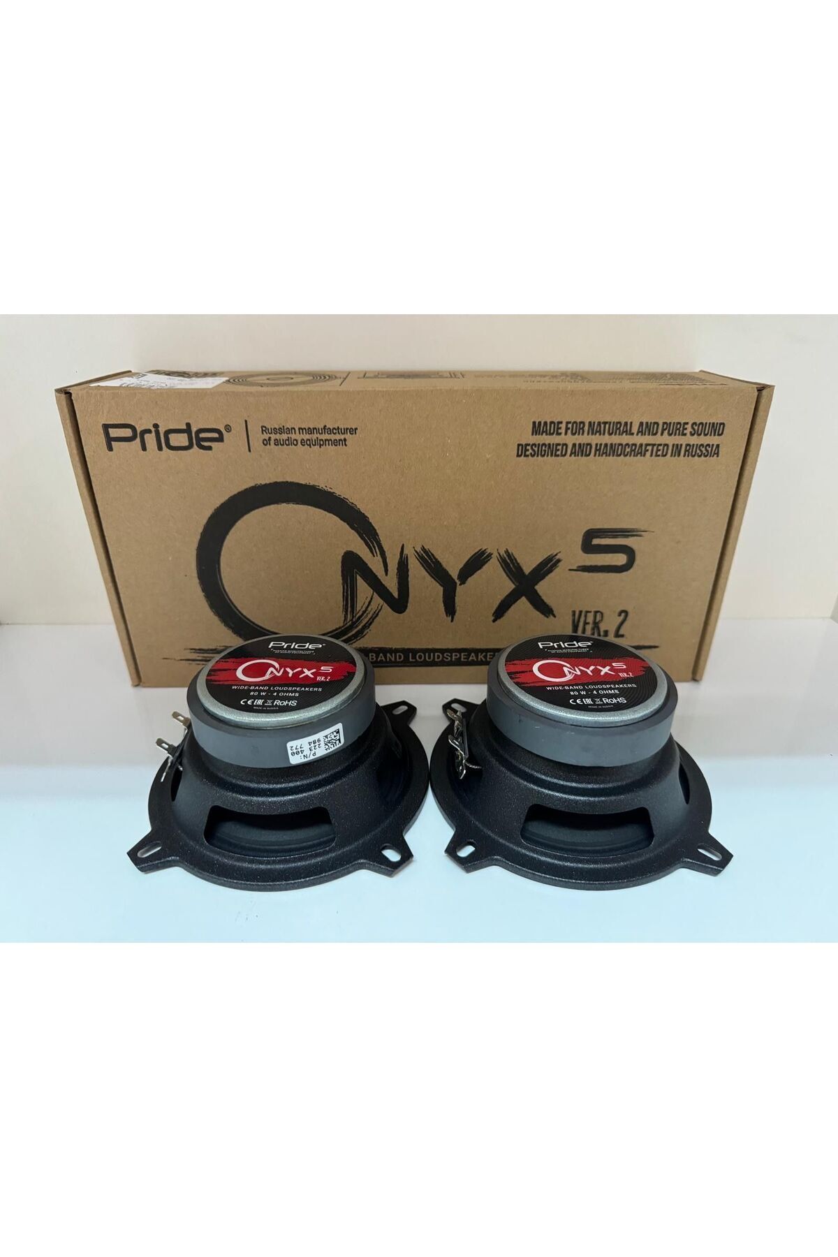 PRİDE AUDİO Pride Onyx 5? v.2 RMS 80W 13 CM DİREK CANAVARI