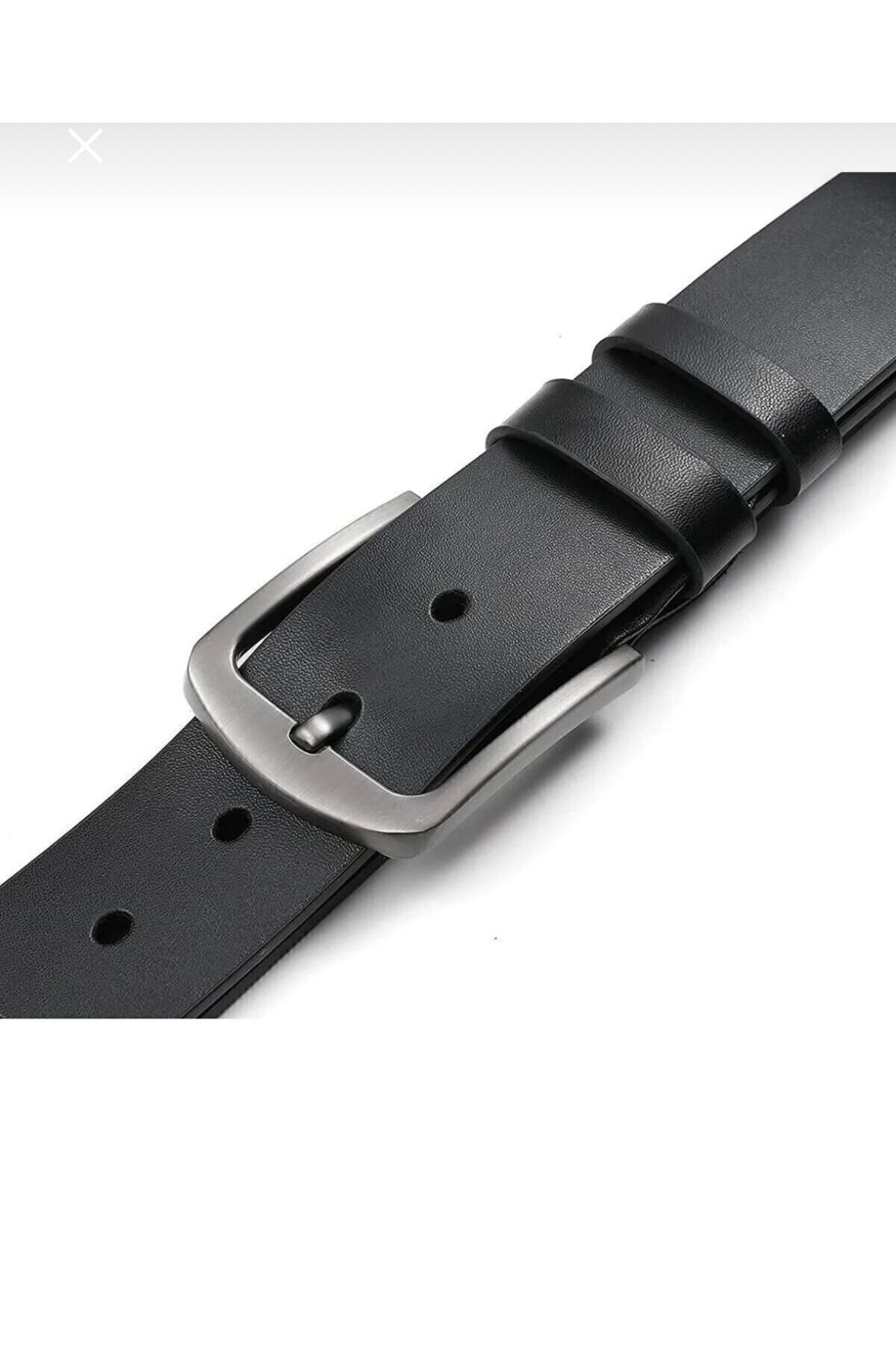 کمربند مردانه مشکی Cankardeşler | canmelinda اورجینال - تصویر 2
