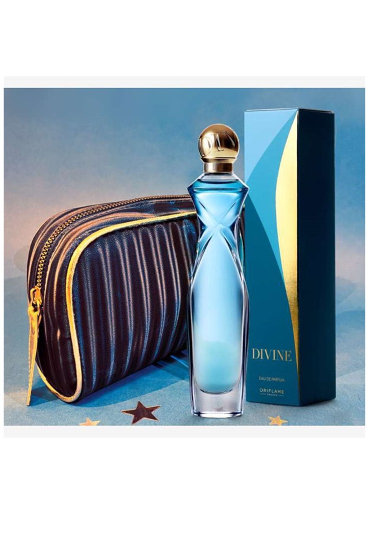 عطر زنانه Divine Edp 75 میلی لیتر + کیسه آرایش Oriflame