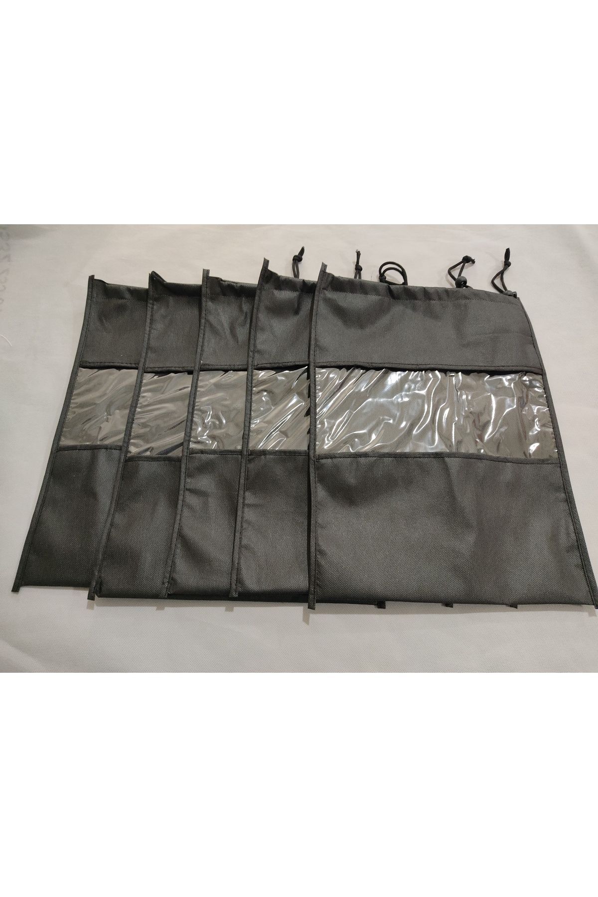 Umut Ayakkabı torbası, Şeffaf Pencereli, saklama, koruyucu kılıf, seyahat için çamaşır torbası 5 ad.