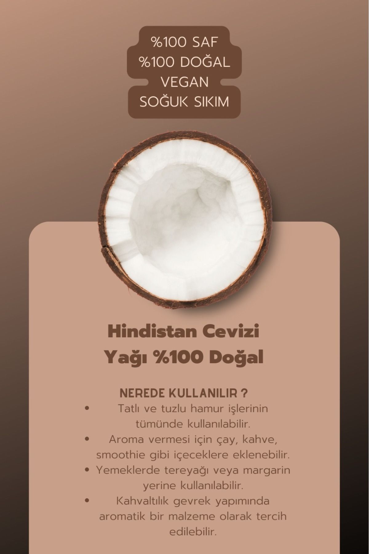 روغن نارگیل پرس سرد 100 میلی لیتر x 2 روغن نارگیل 100% خالص و طبیعی İntense Natural