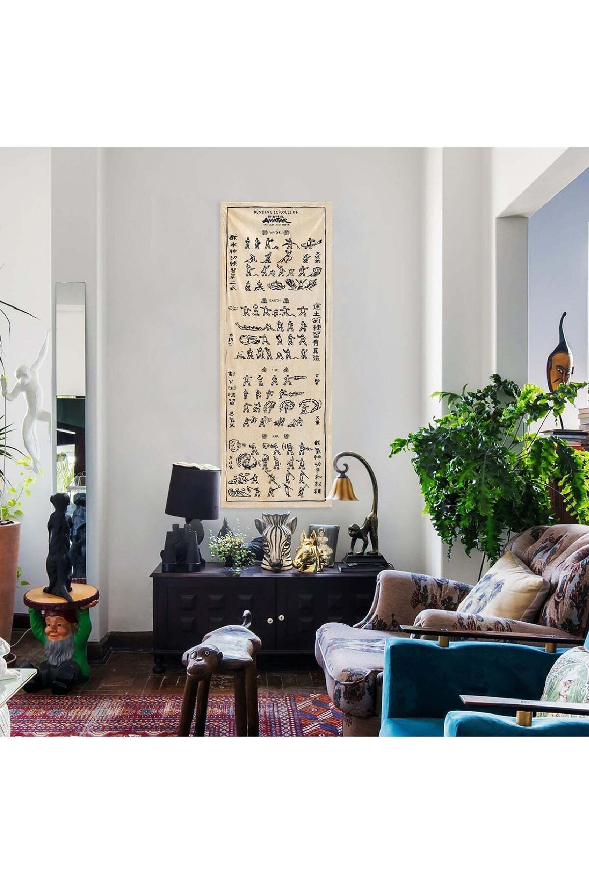 The Lucid Lab-الصورة الرمزية The Last Airbender Bending Scrolls Wallcloth 6