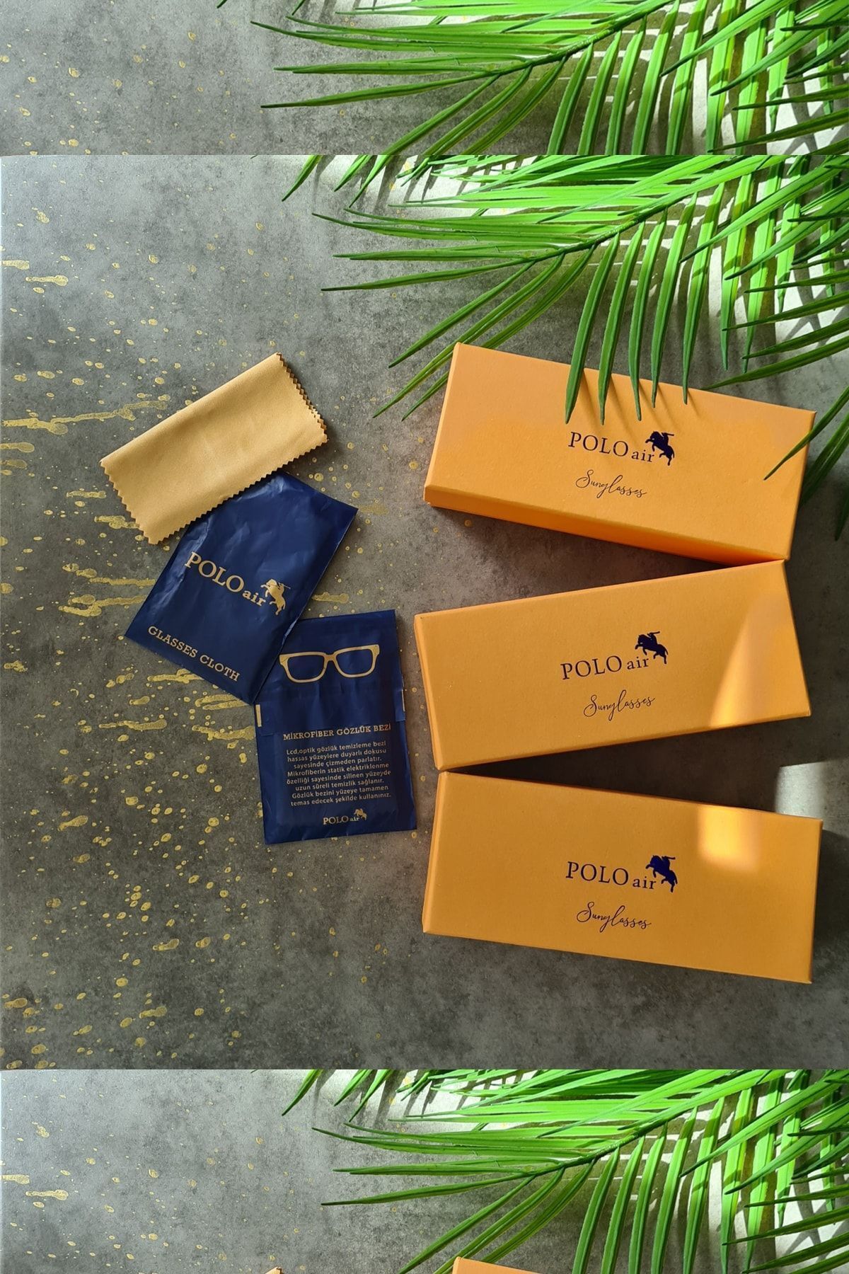 polo air  Uv400 Korumalı Erkek Güneş Gözlüğü Siyah - Görsel 4