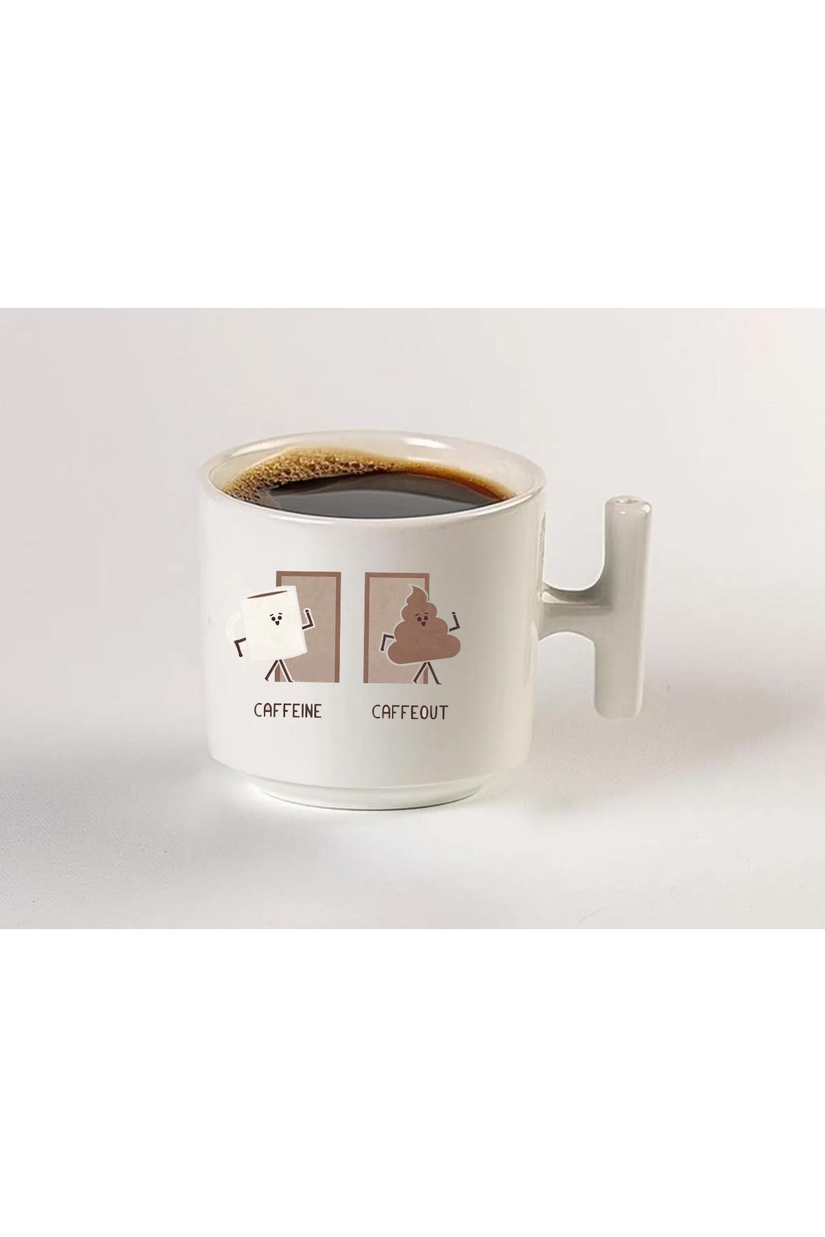 totik-Handle Mug - Cafe In-OuT T Model 2