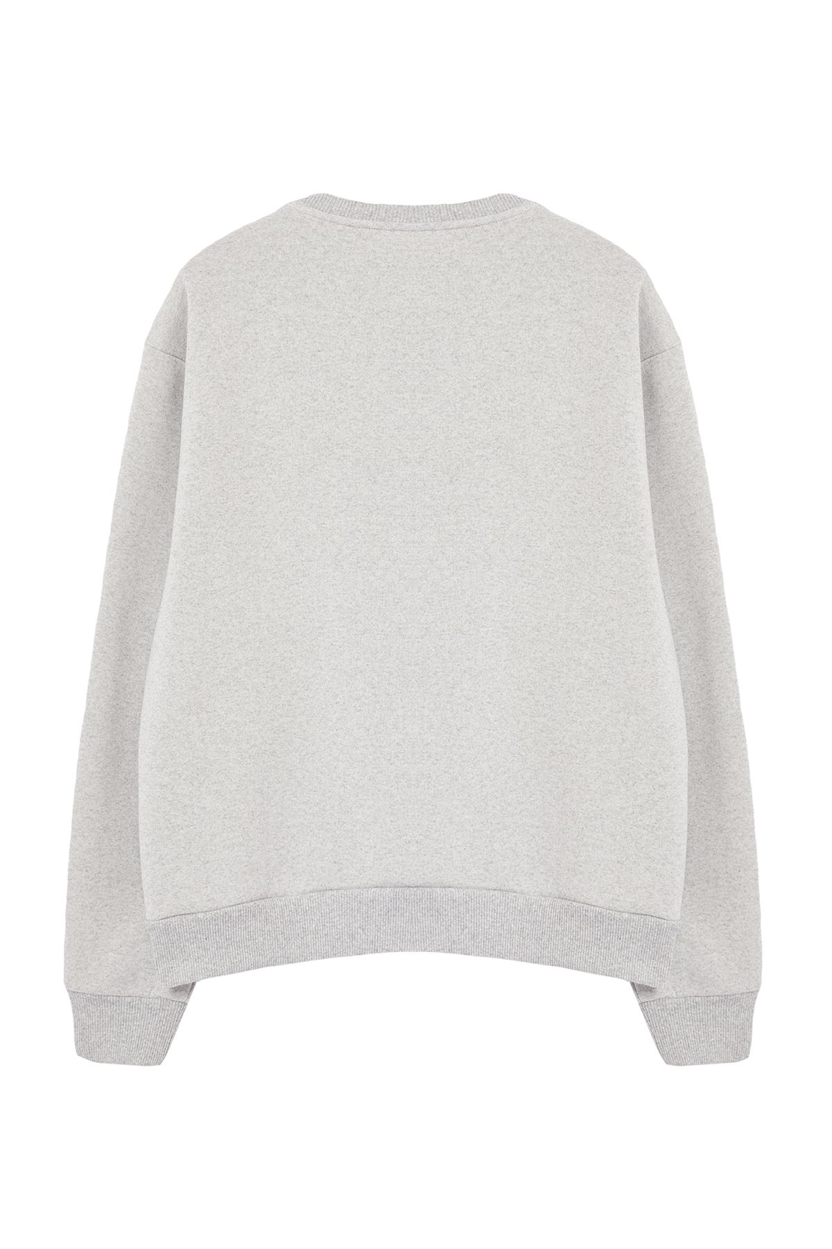 trendyol-man-mens-green-slogan-long-oversized