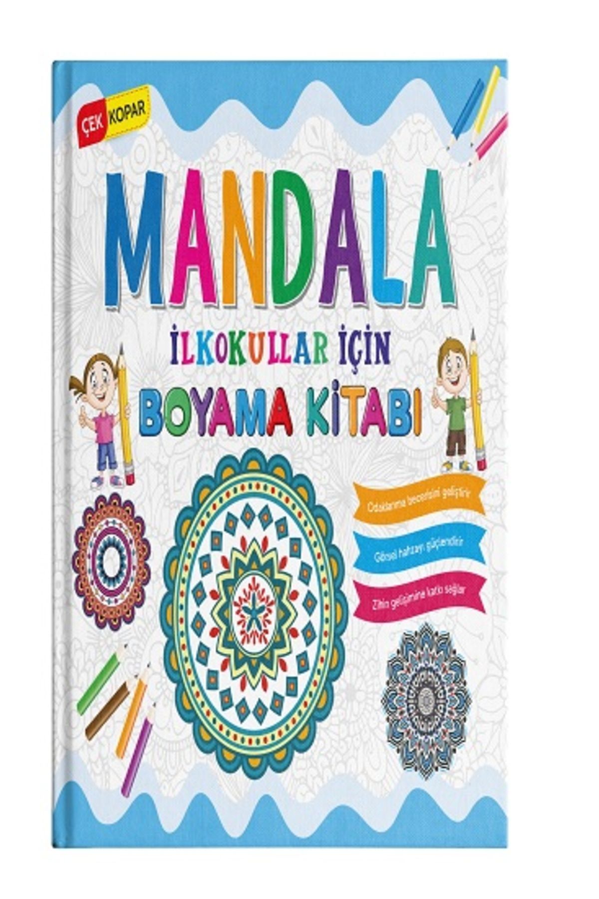 Genel Markalar İlkokullar İçin Mandala Boyama Kitabı