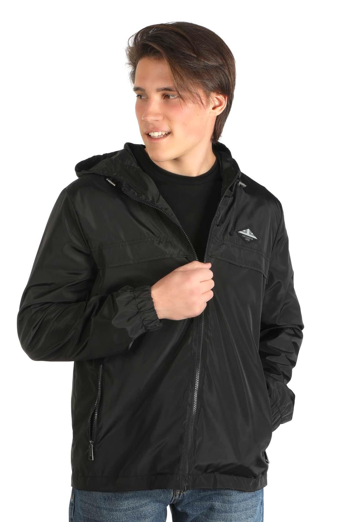 کت بافت مردانه توماس مشکی Lee Cooper