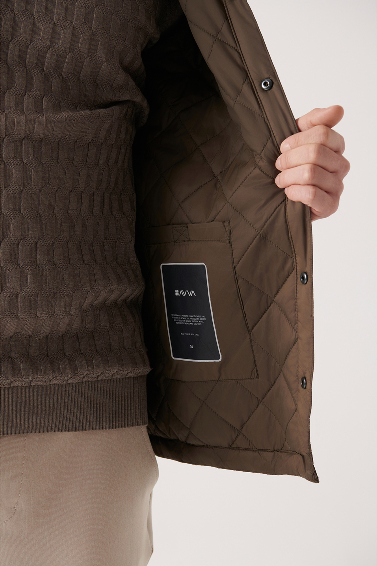 کاپشن مردانه آوا | A22Y6081 Avva - Image 5