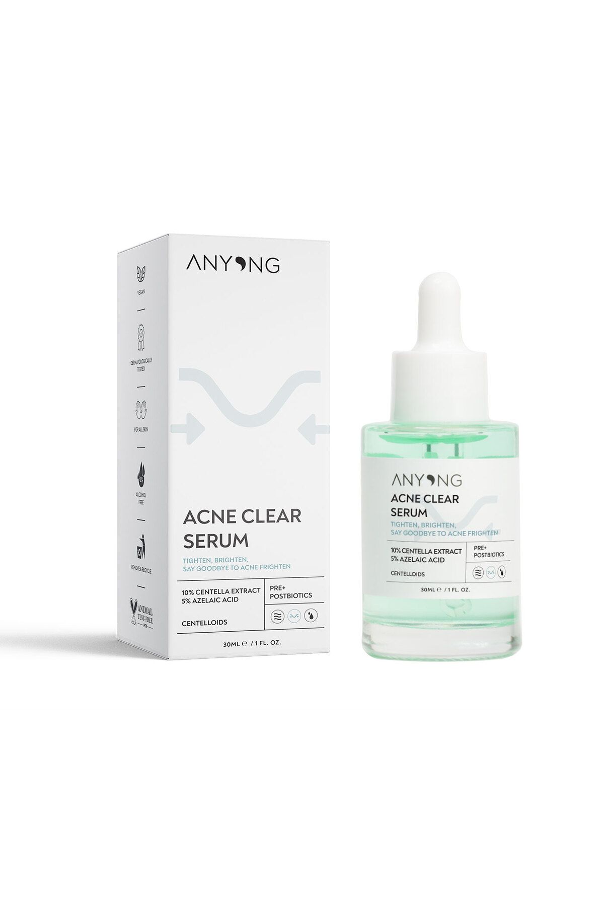 Anyong-30 ml Anti-acne - Soothing Azelaic Acid (5%), Centella Extract and Prebiotic) 1