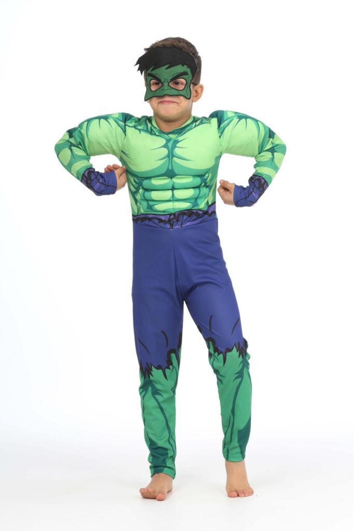 Hulk Kaslı Kostüm