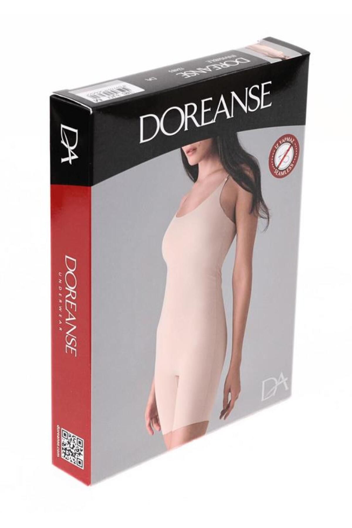 Doreanse-Women's Skin Seamless Strappy Jumpsuit Bodysuit 12483 3
