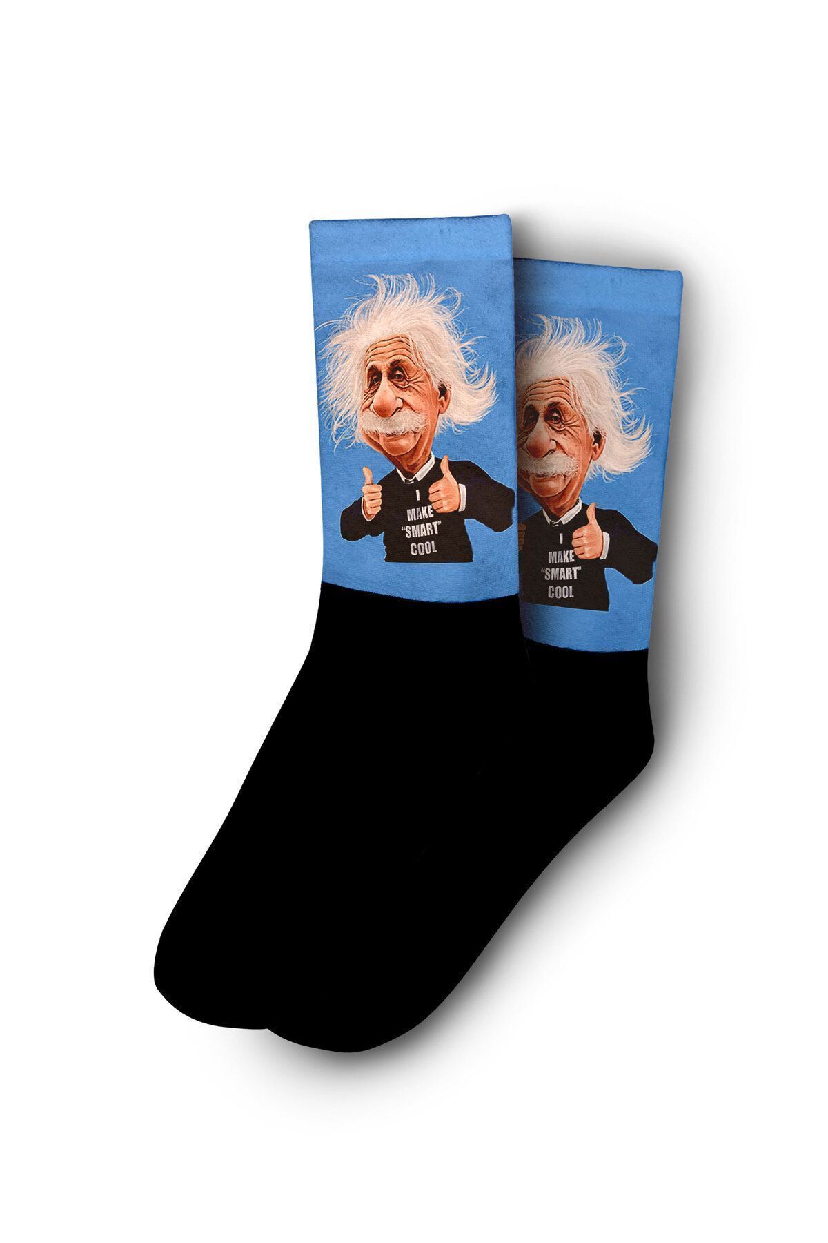 JENES-Albert Einstein 3d Cartoon - Unisex "i Make Smart" with Slogan 2