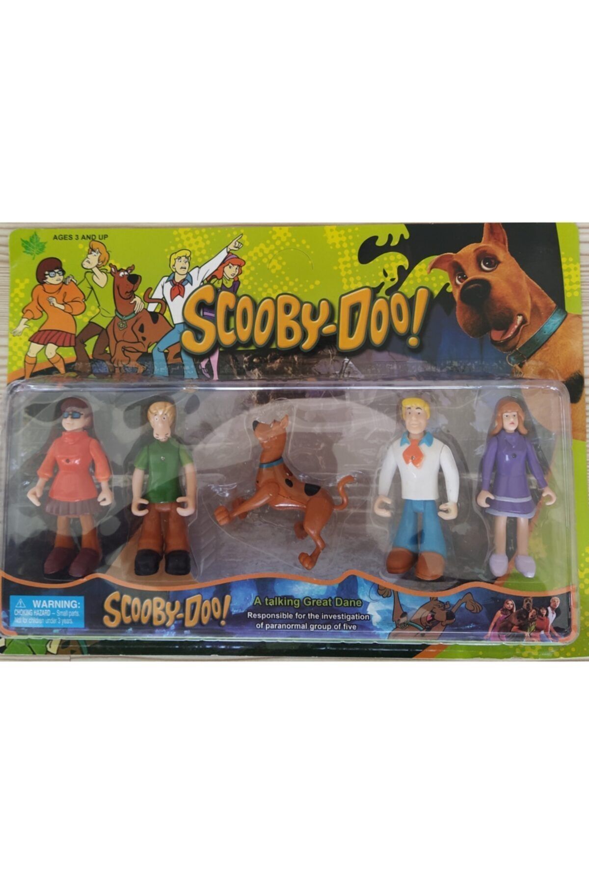 CAN OYUNCAK-Scooby-doo Velma Daphne Shaggy Fred And Scooby-doo 1
