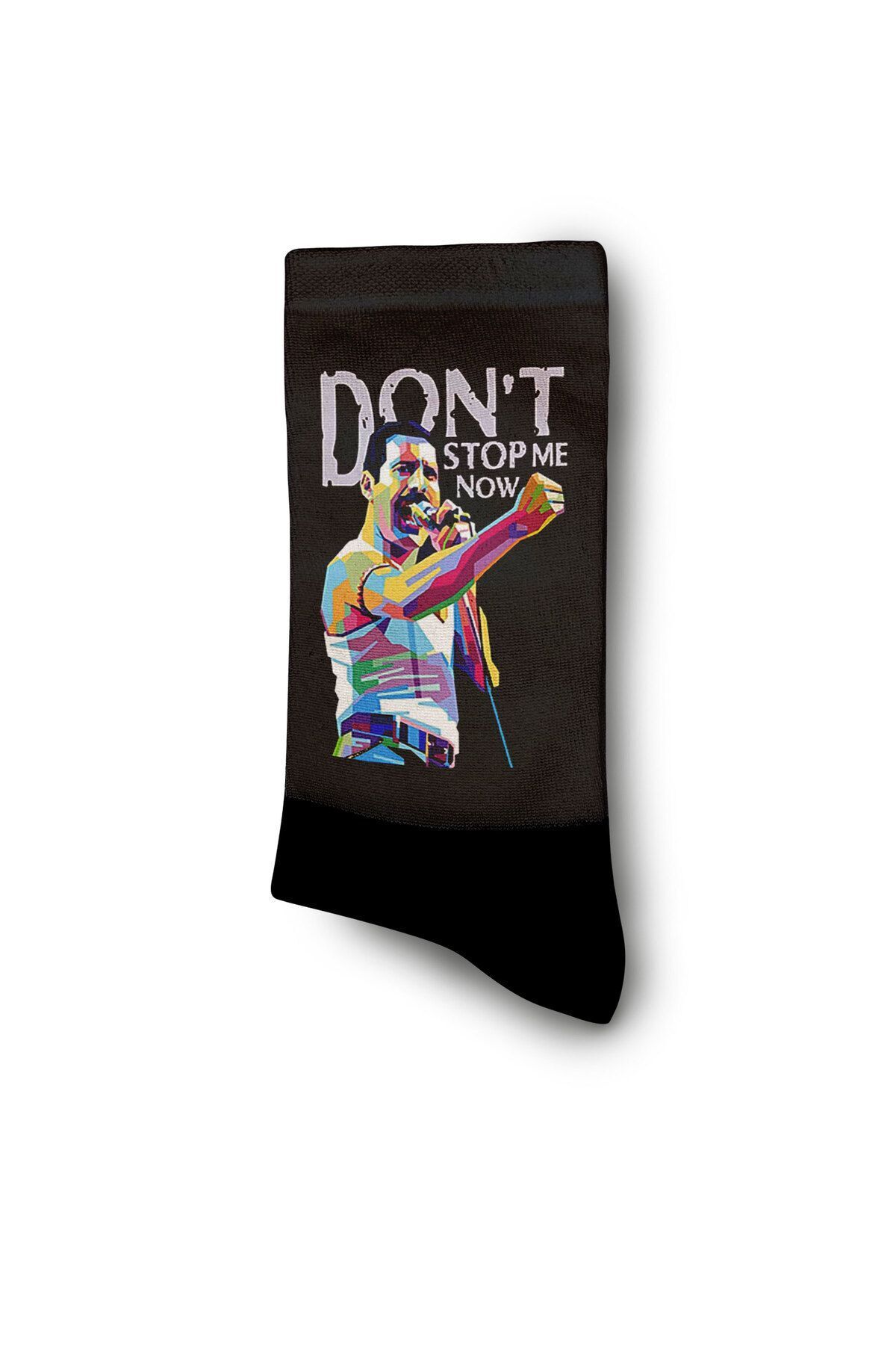 JENES-Freddie Mercury 'don't Stop Me Now' Unisex Colorful Socks 3