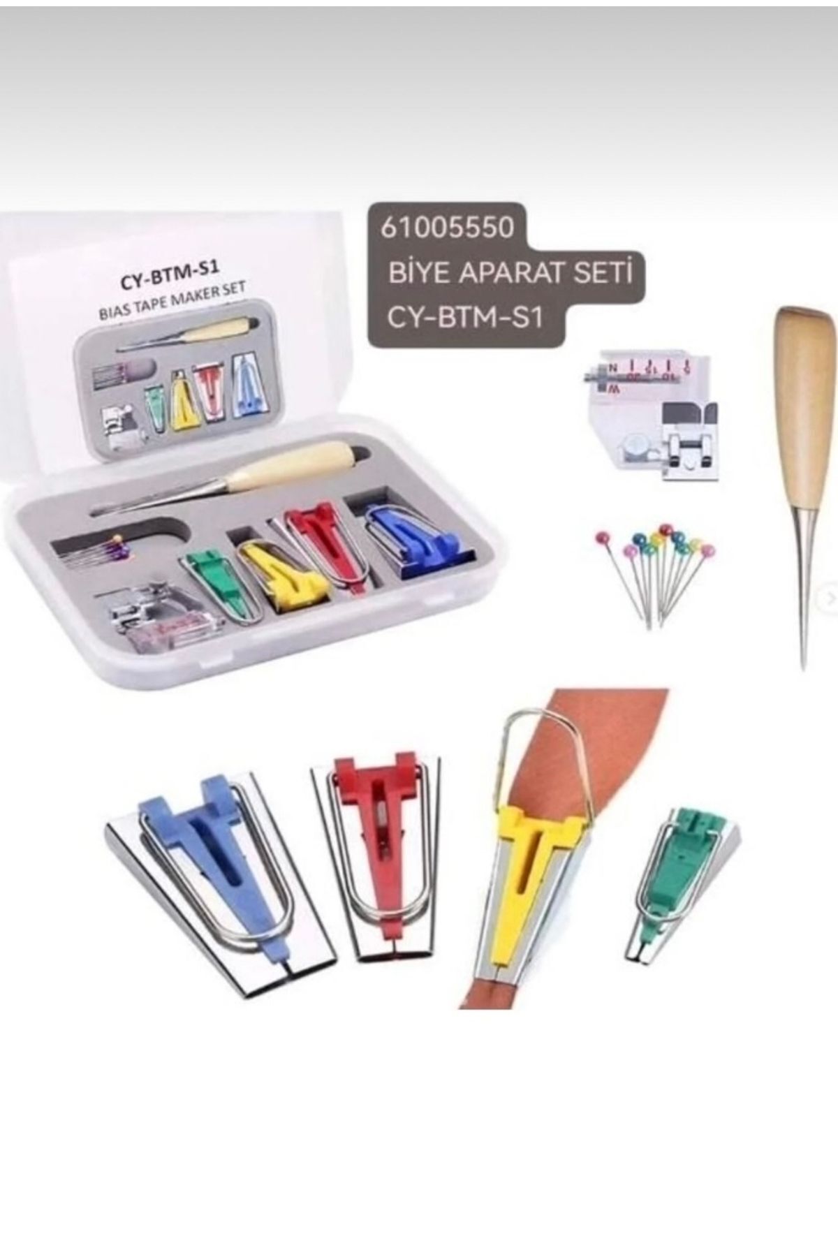 OZN TUHAFİYE Biye kırma ev tipi aparat seti