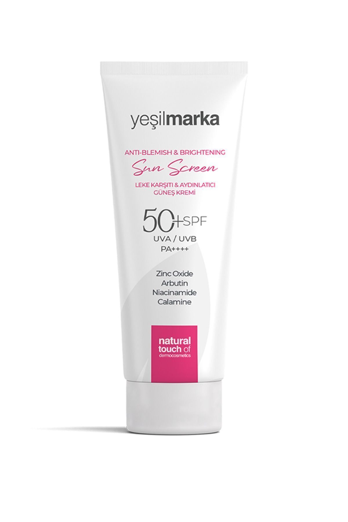yeşilmarka Ecran Solar Anti-petă Și Strălucire Spf 50 Cu Protecție Uva/uvb Cu Spectru Larg Și Lumină Albastră, - One Size