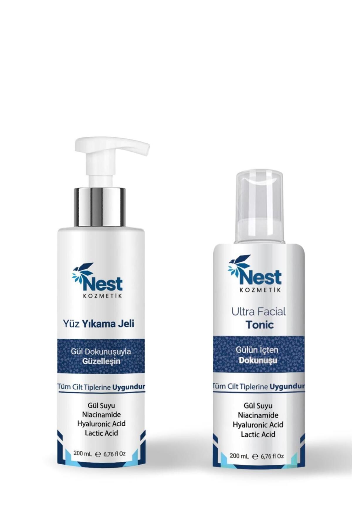 nest kozmetik Ultra Facial Tonik & Yüz Yıkama Jeli - Fiyatı, Yorumları